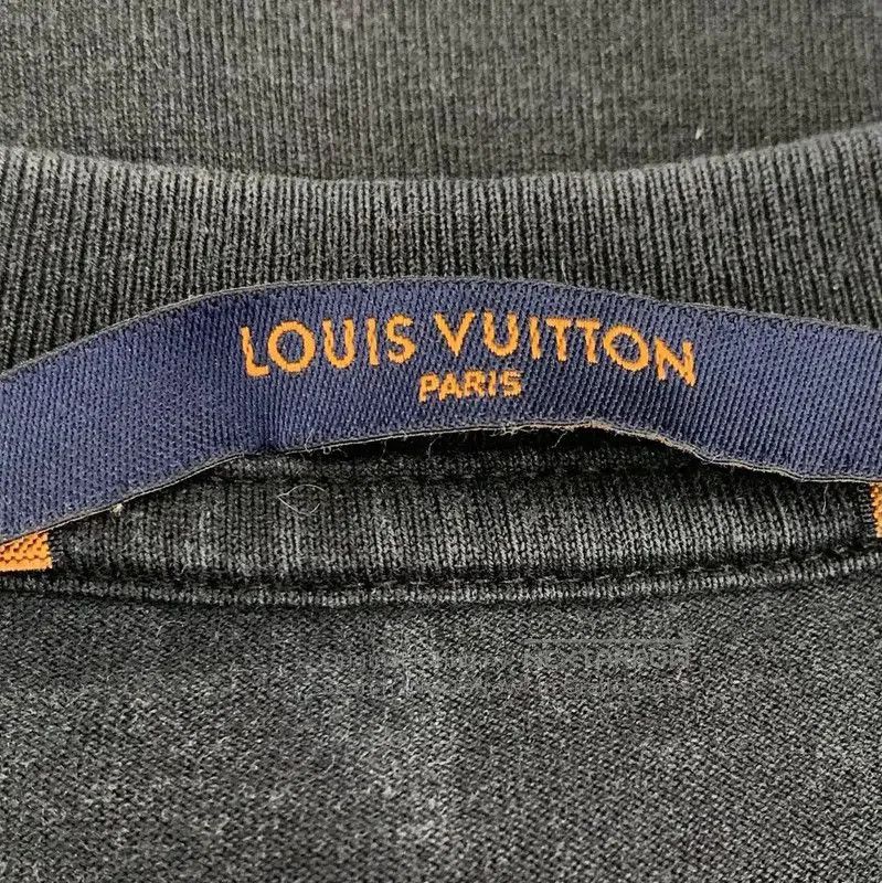 Louis Vuitton Louis Vuitton Black Cotton T-Shirt for Men . Size US M / EU 48-50 / 2 - 5 Thumbnail
