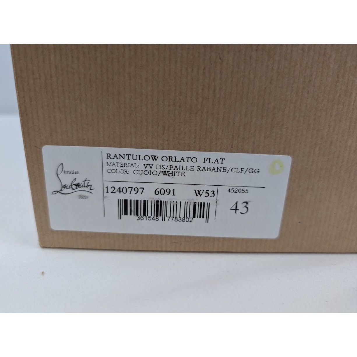 Christian Louboutin o1rshd1 Rantulow Orlato Flat Sneakers in Multicolor Size US 10 / EU 43 - 25 Thumbnail