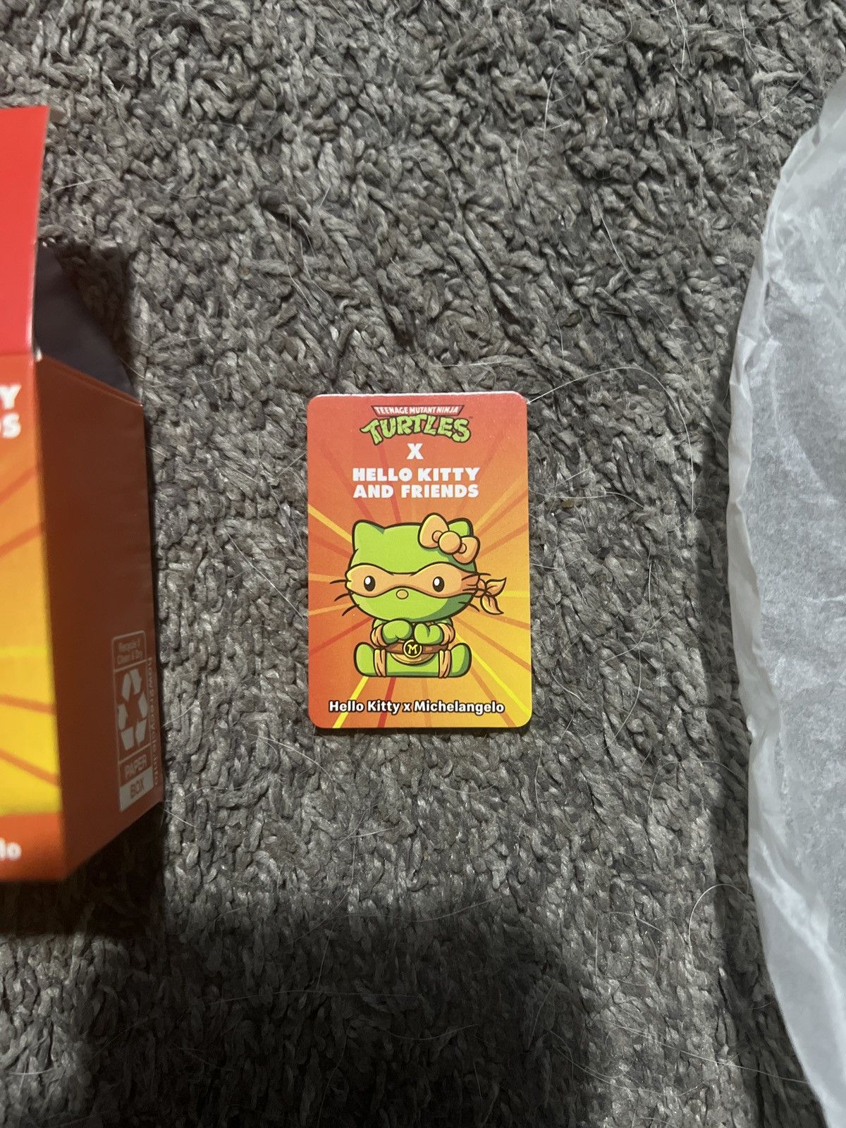 Nickelodeon TMNT X Hello Kitty And Friends Hello Kitty X Michelangelo Size ONE SIZE - 4 Thumbnail