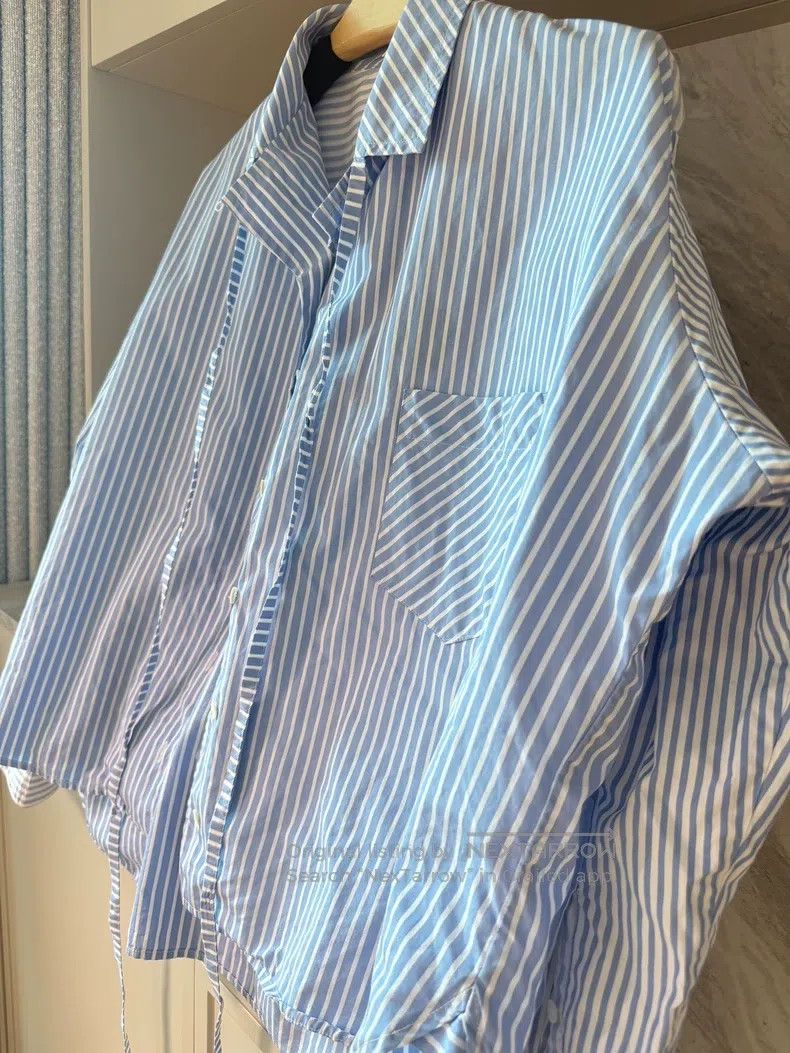 Loewe Loewe Classic striped shirt, loose fit Size XXS / US 00 / IT 34 - 1 Thumbnail