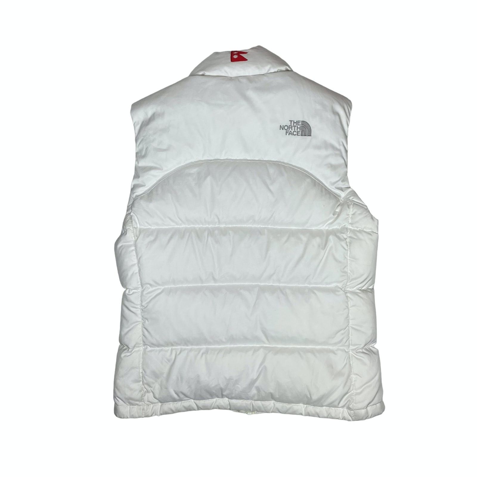 The North Face The North Face Women White Full Zip Outdoor Puffer Vest XS Size XS / US 0-2 / IT 36-38 - 14 Thumbnail