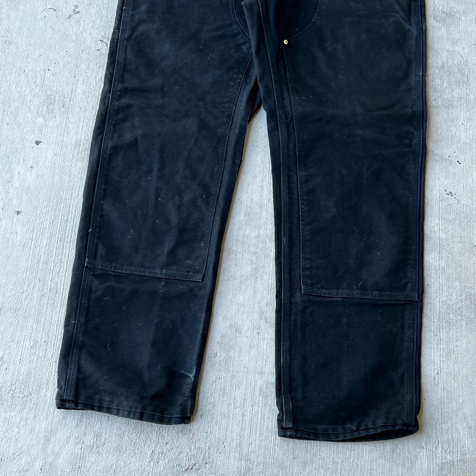 Carhartt × Vintage Carhartt black double knee work wear carpenter pants Size US 36 / EU 52 - 4 Thumbnail