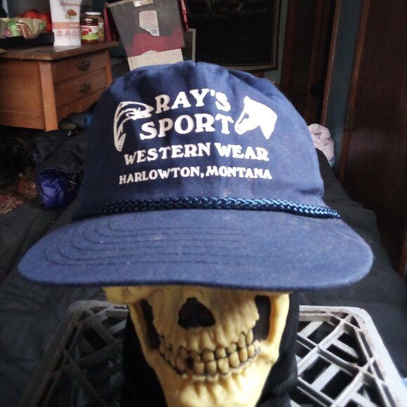 Other Vintage Ray's Sport Western Wear Snap Trucker Hat Size ONE SIZE - 1 Thumbnail