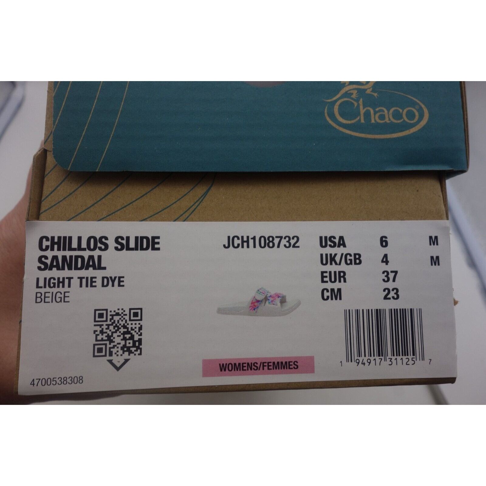 Chaco NEW Chaco Chillos Slide Light Tie Dye Comfort Sandals Slides Size US 6 / IT 36 - 12 Thumbnail