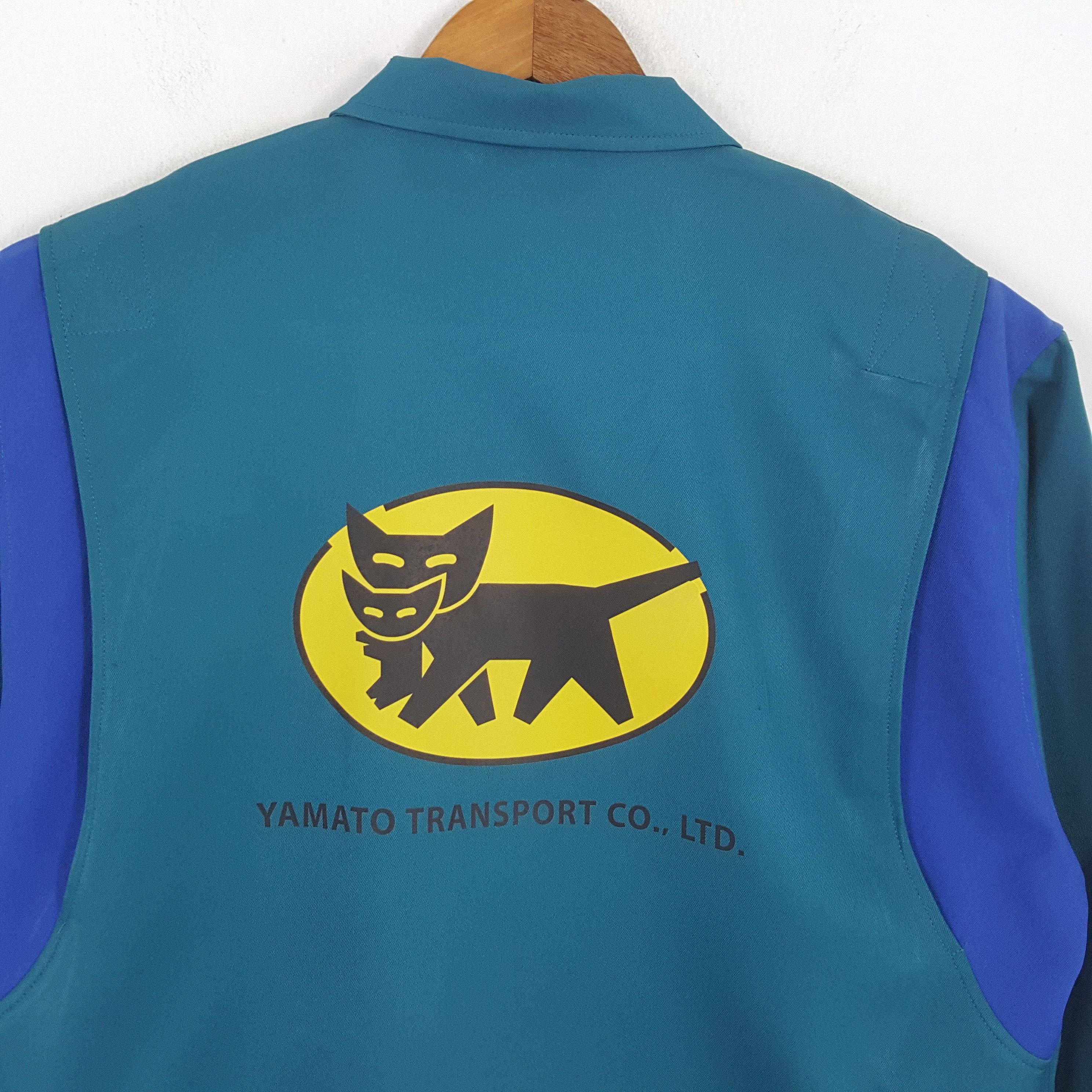 Japanese Brand × Vintage Vintage YAMATO TANSPORT Japanese Racing Sponsor Jacket Size US L / EU 52-54 / 3 - 2 Thumbnail