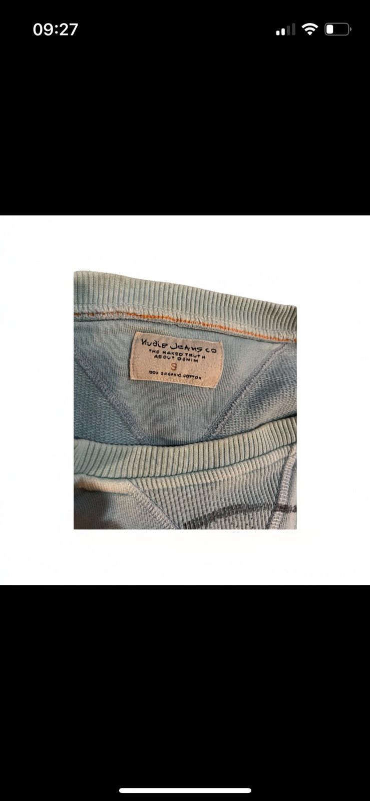 Nudie Jeans Nudie Jeans Sweatshirt Mens 100% Organic Cotton Terry Crew Size US S / EU 44-46 / 1 - 3 Thumbnail