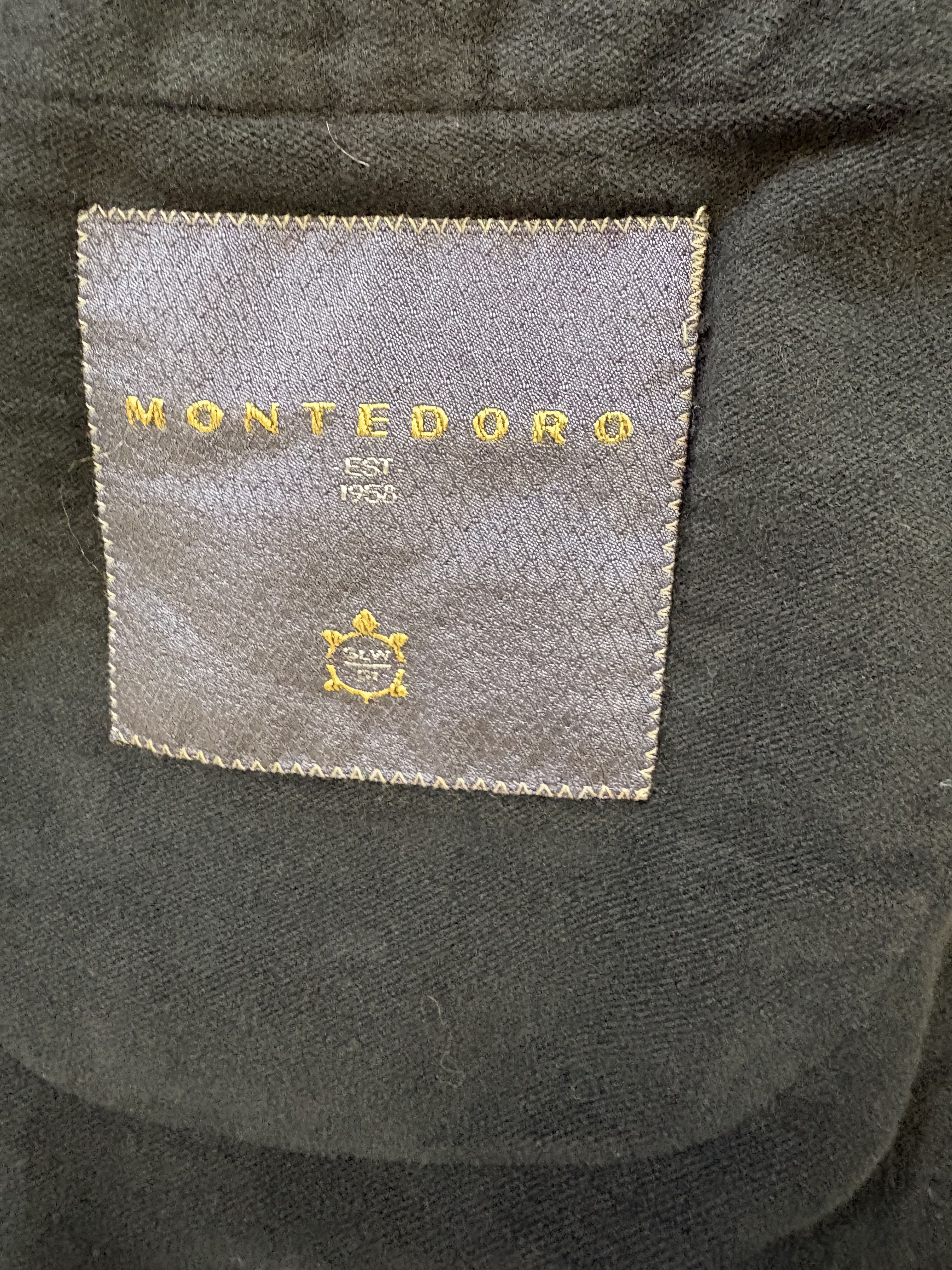 Slowear Slowear unstructured blazer. Black moleskin. 50R. Size 50R - 3 Thumbnail