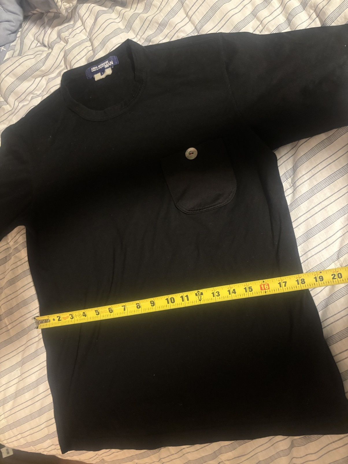 Junya Watanabe Junya Watanabe X Comme des Garcons Black Men's T-Shirt Size US L / EU 52-54 / 3 - 2 Thumbnail