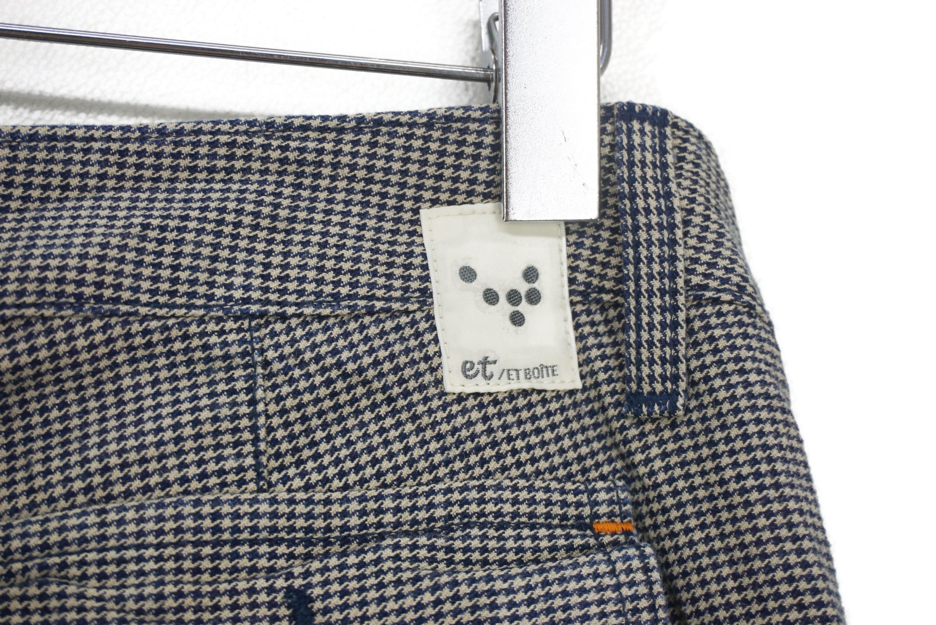 Japanese Brand Et Boite Jeans fit W31xL27.5 Cropped Wide-Leg Hickory Japan Size 28" / US 6 / IT 42 - 8 Thumbnail