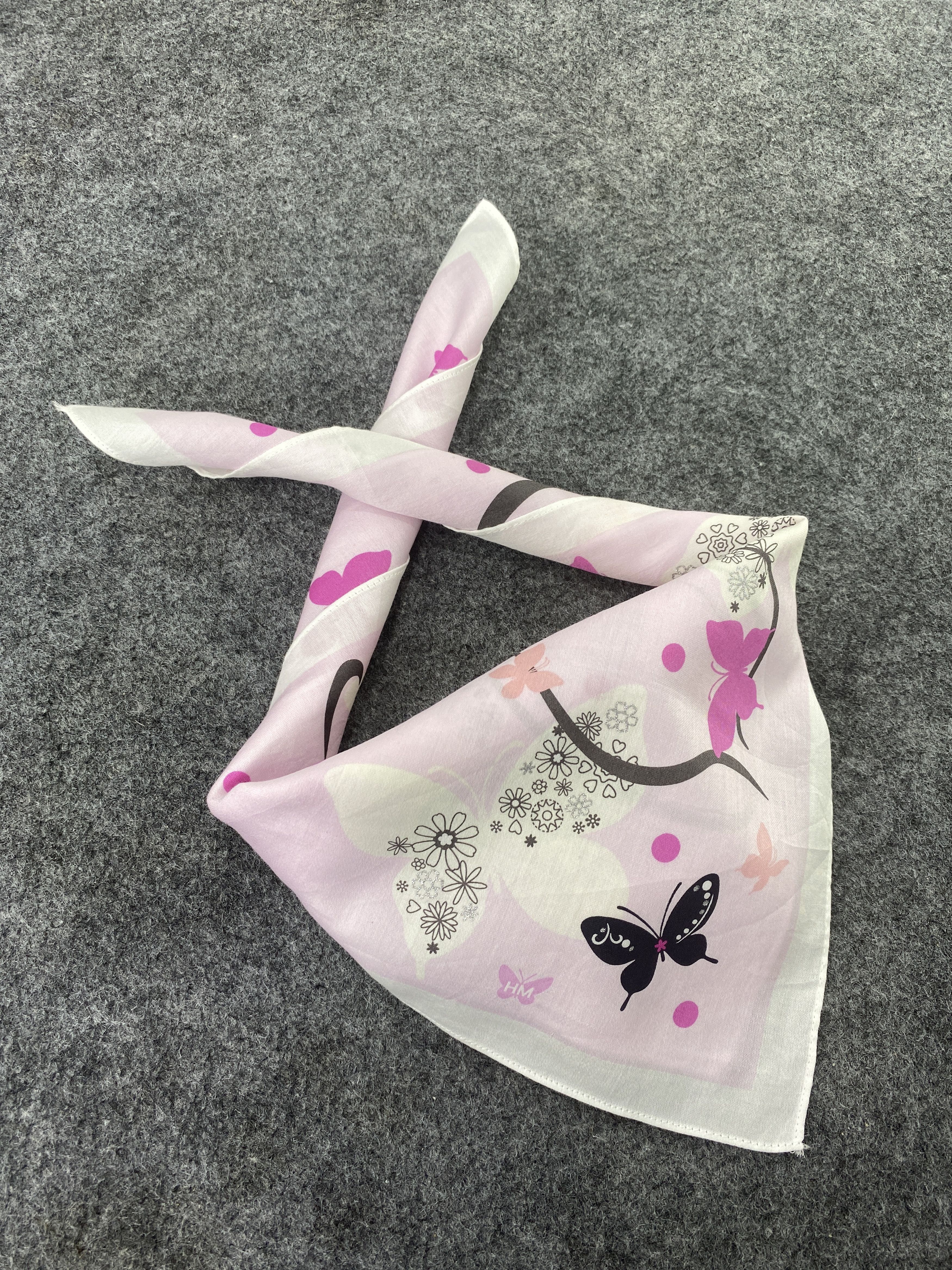 Hanae Mori × Vintage Hanae Mori Handkerchief / Bandana / Neckerchief-B151 Size ONE SIZE - 1 Thumbnail