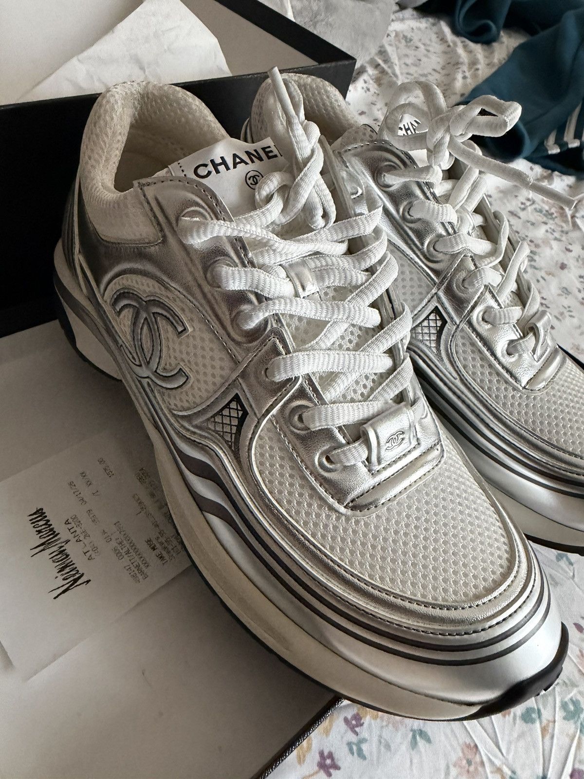 Chanel Chanel runners Size US 8 / IT 38 - 5 Thumbnail