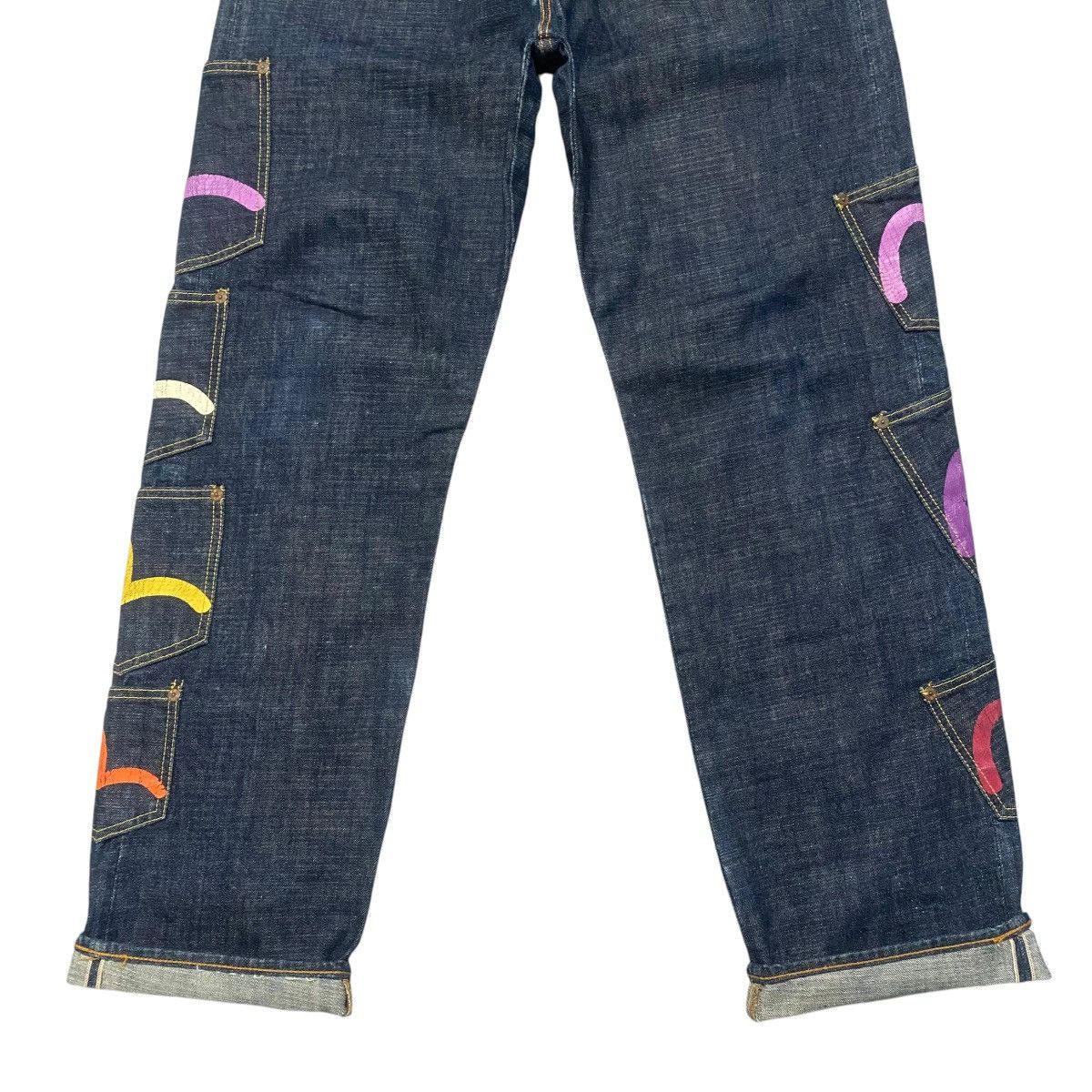 Evisu Evisu Paris Denim Multi Pocket Selvedge Jeans Size US 34 / EU 50 - 4 Thumbnail