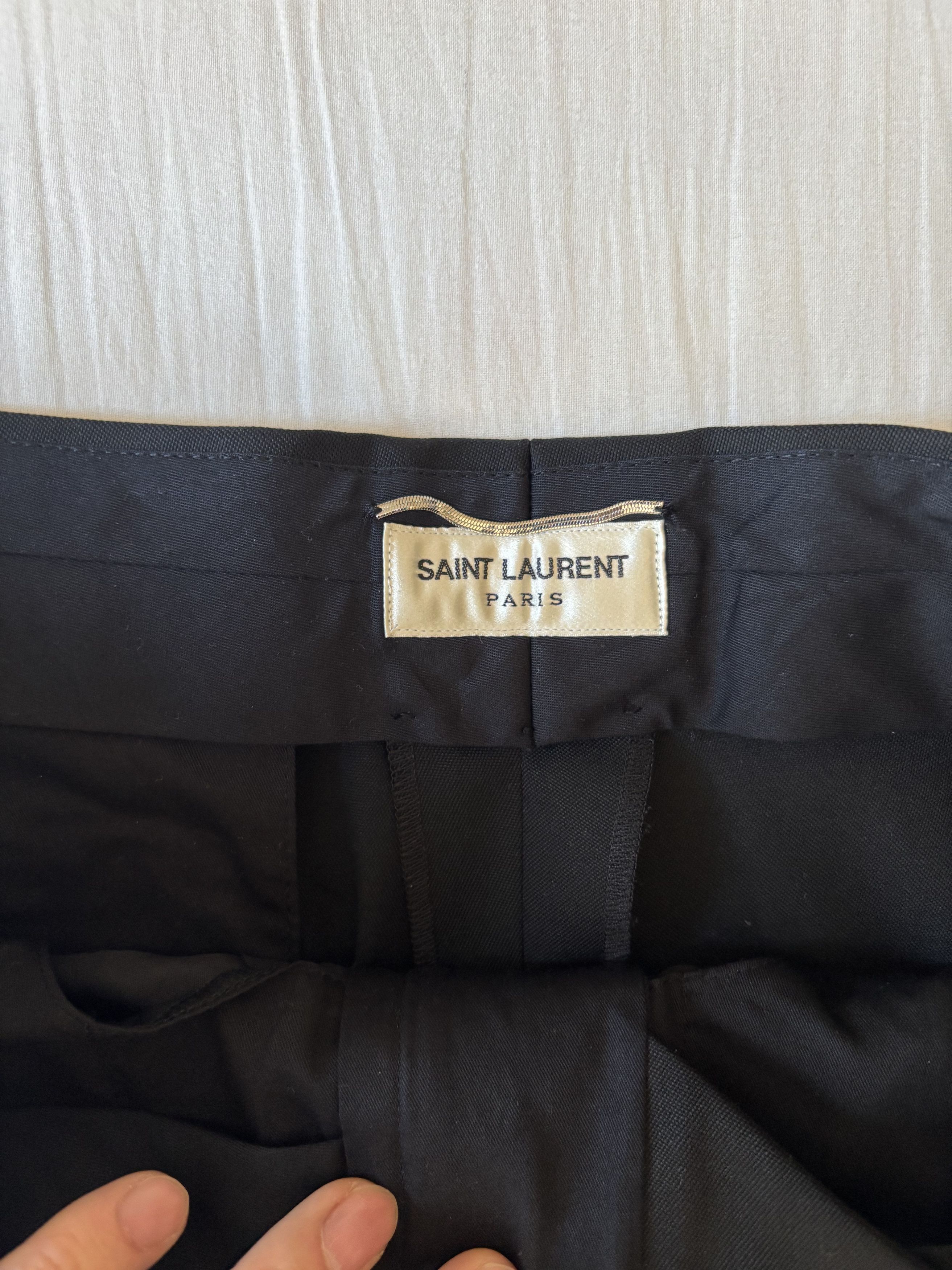 Saint Laurent Paris "Le Smoking" Saint Laurent par Hedi Slimane Size 50R - 13 Thumbnail