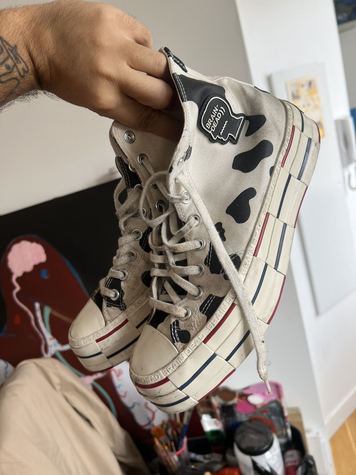 Brain Dead × Converse Converse x brain dead cow Size US 9 / EU 42 - 2 Thumbnail