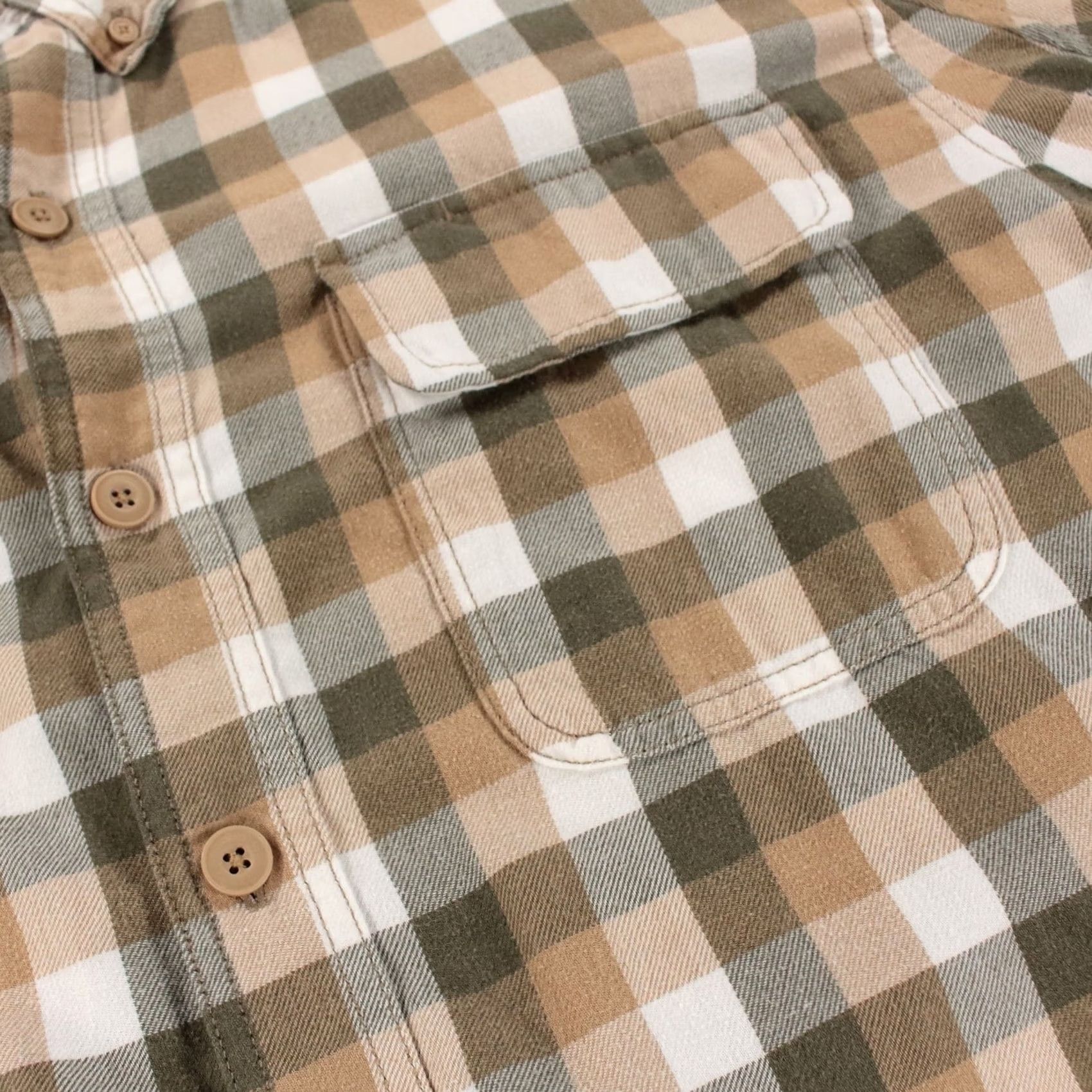 CO DULUTH TRADING CO shirt XL cotton check plaid flannel workwear camp y2k 00s big Size US XL / EU 56 / 4 - 3 Thumbnail