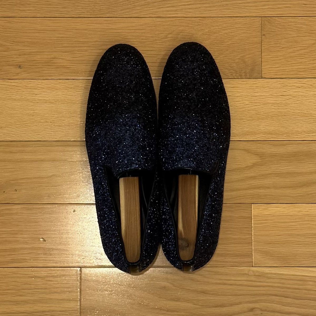 Jimmy Choo Jimmy Choo Sloane Course Glitter Degrade Loafers US 9 Size US 9 / EU 42 - 12 Thumbnail