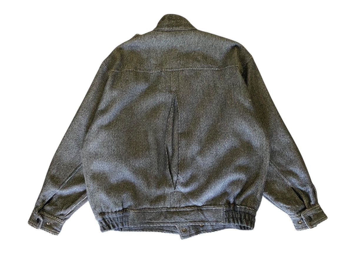 Issey Miyake VTG 80s ORORA Wool Jacket Bomber Issey Miyake Style Size US L / EU 52-54 / 3 - 2 Thumbnail