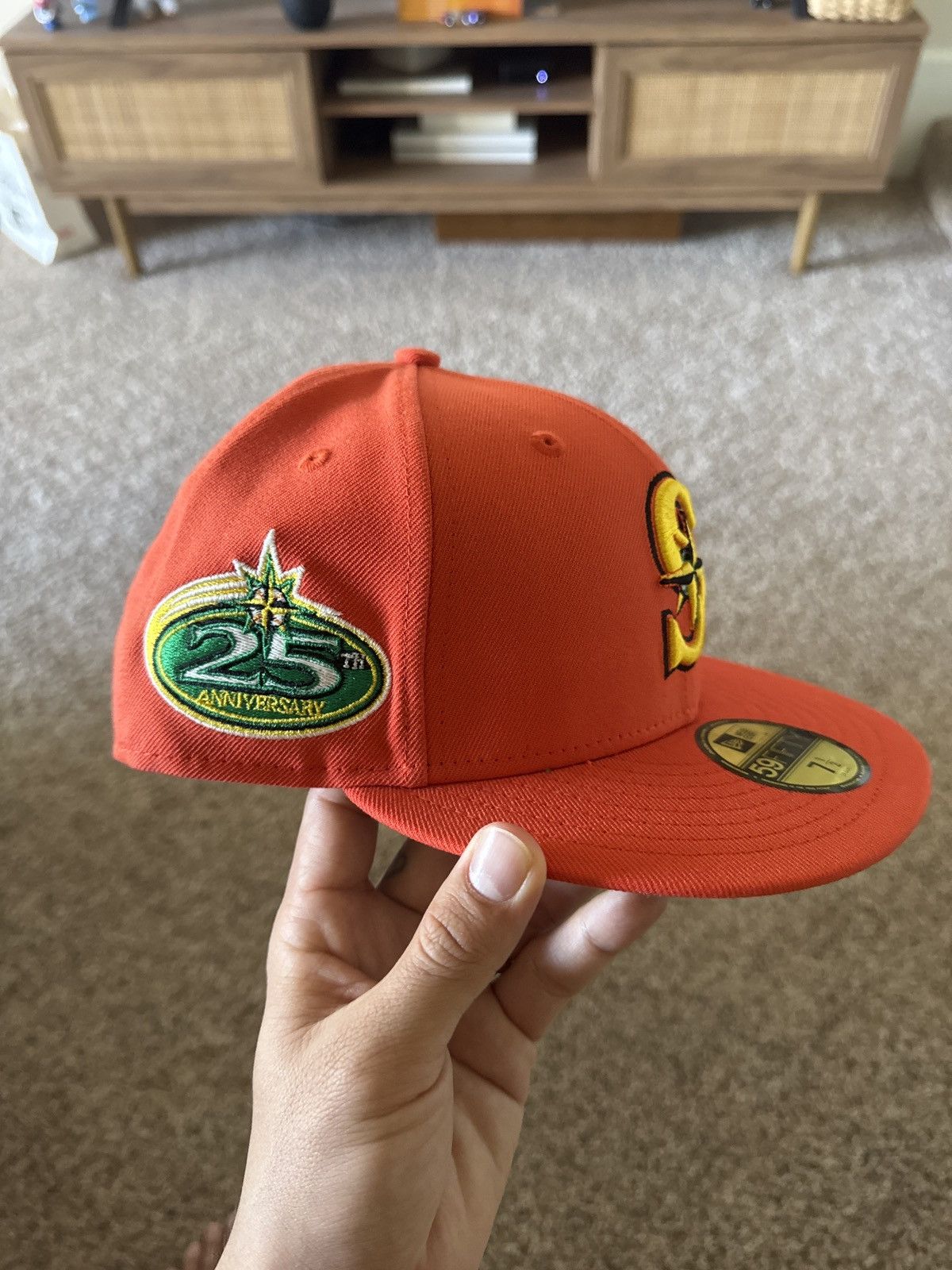 New Era Mariners Limited Edition 25th Anniversary Fitted Cap 7 1/2 Size ONE SIZE - 2 Thumbnail