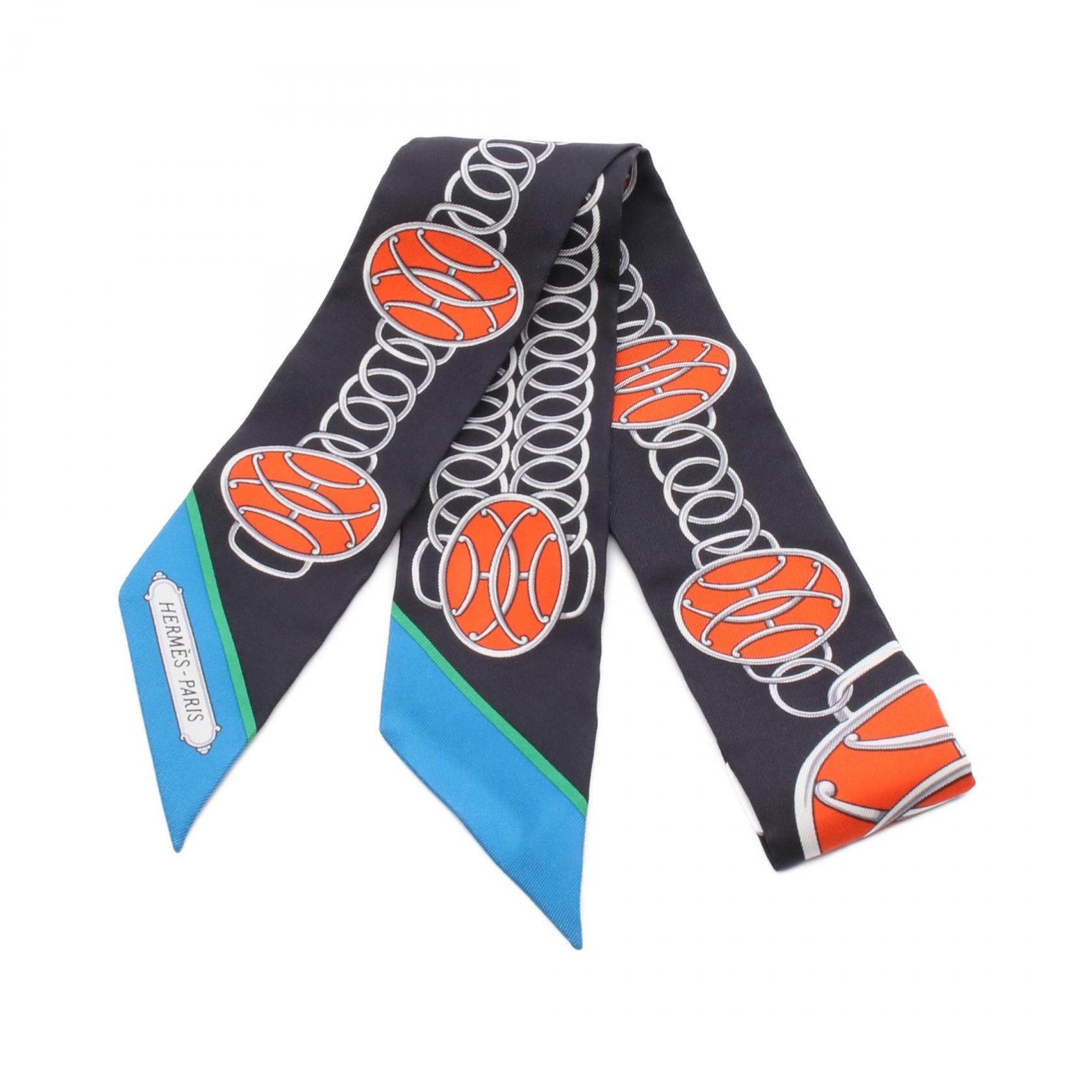 Hermes Hermes Hermes Twilly Lift Profile Silk Scarf Others Scarf Size ONE SIZE - 1 Thumbnail
