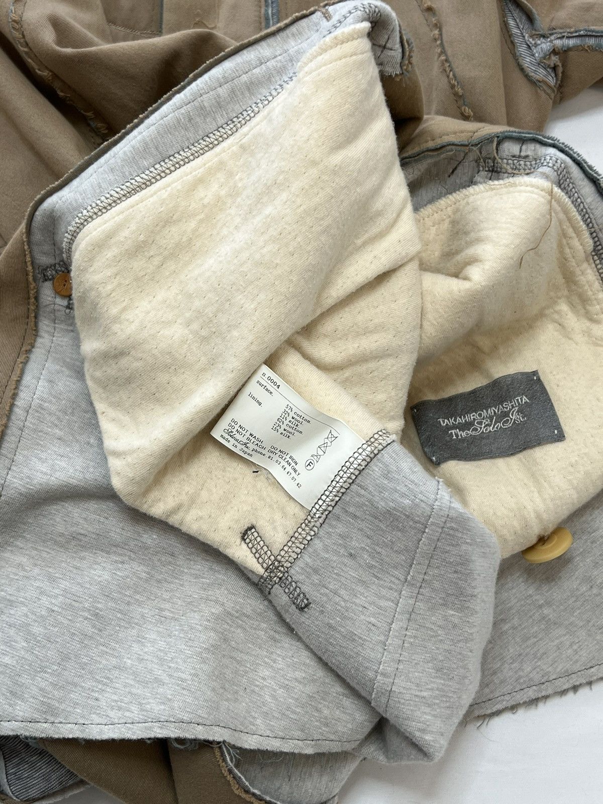 Takahiromiyashita The Soloist. * GRAIL * Very Rare Soloist Jacket Size US S / EU 44-46 / 1 - 16 Thumbnail