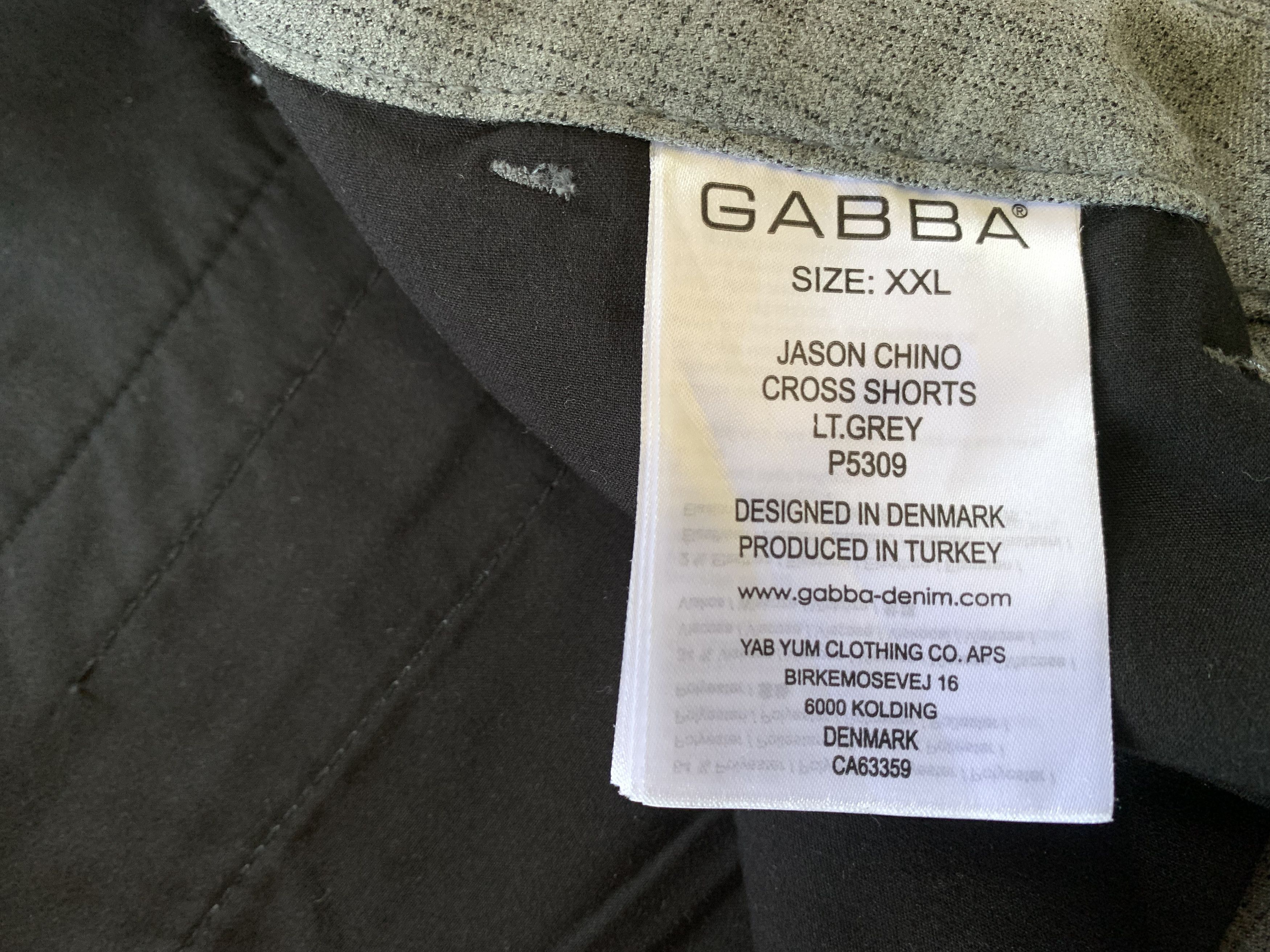 Designer × Vintage Gabba Grey Casual Shorts Size US 38 / EU 54 - 8 Thumbnail