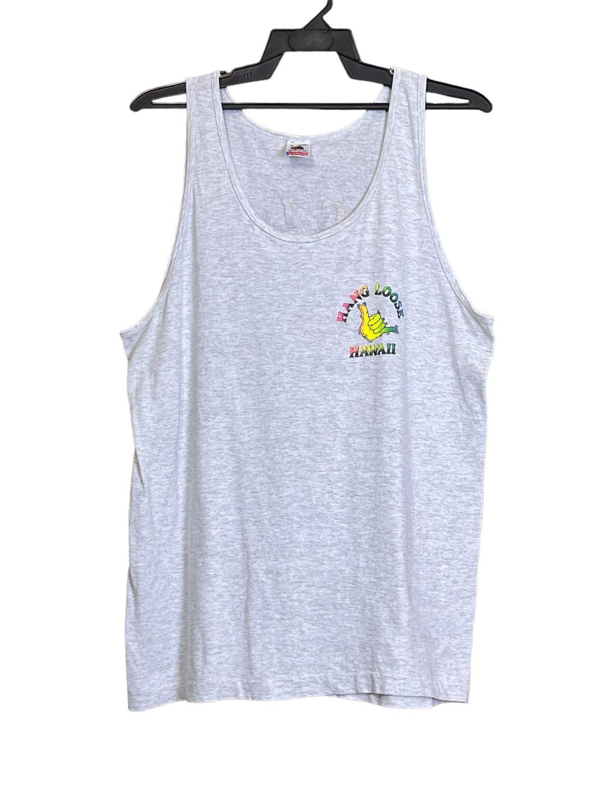 Vintage VINTAGE 90s HAWAII HANG LOOSE SLEEVELESS SHIRT Size US L / EU 52-54 / 3 - 2 Thumbnail