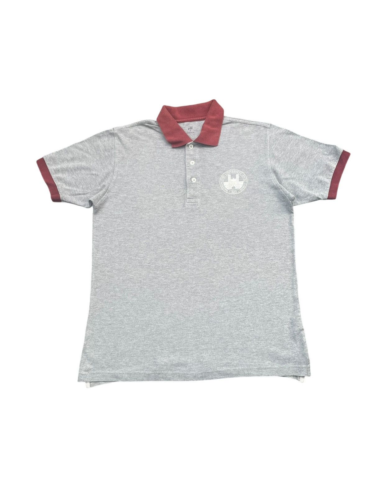 Japanese Brand Washington University Polo Tshirt Size US M / EU 48-50 / 2 - 1 Thumbnail