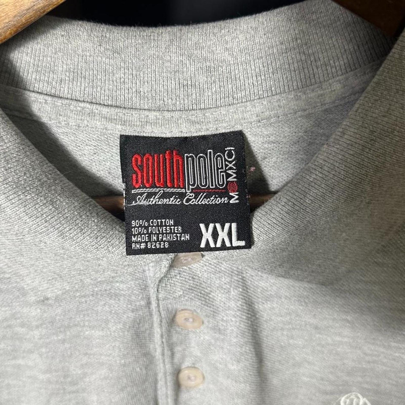 Southpole Vintage Y2K Southpole Button Up Polo Tee Men 2XL 2000s Shirt Size US XXL / EU 58 / 5 - 3 Thumbnail