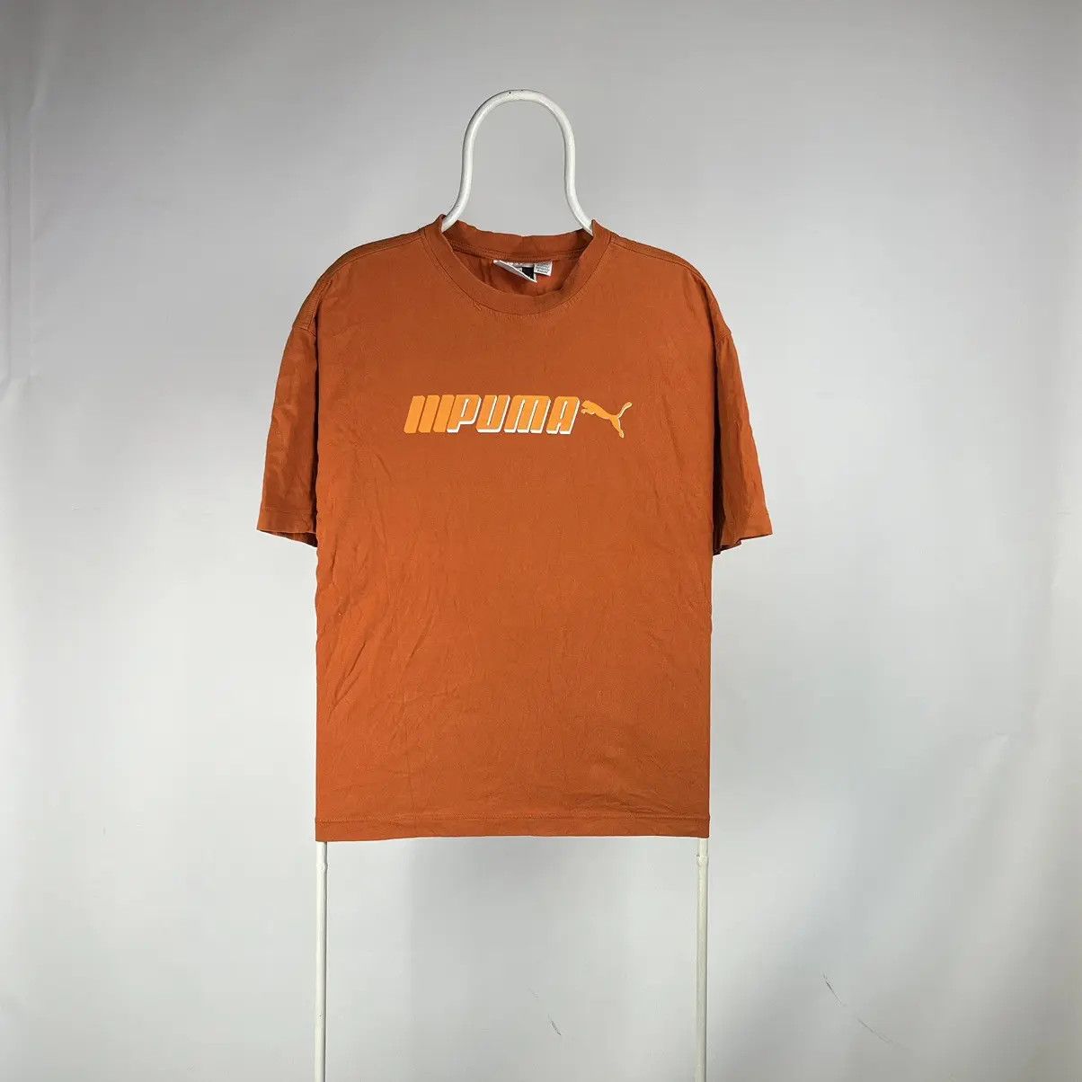 Puma Vintage Puma Tshirt box logo size Medium Size US M / EU 48-50 / 2 - 1 Thumbnail
