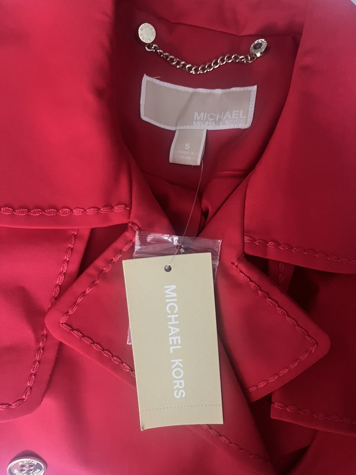 Michael Kors Micheal Kors Red Spring Coat Size S / US 4 / IT 40 - 5 Thumbnail