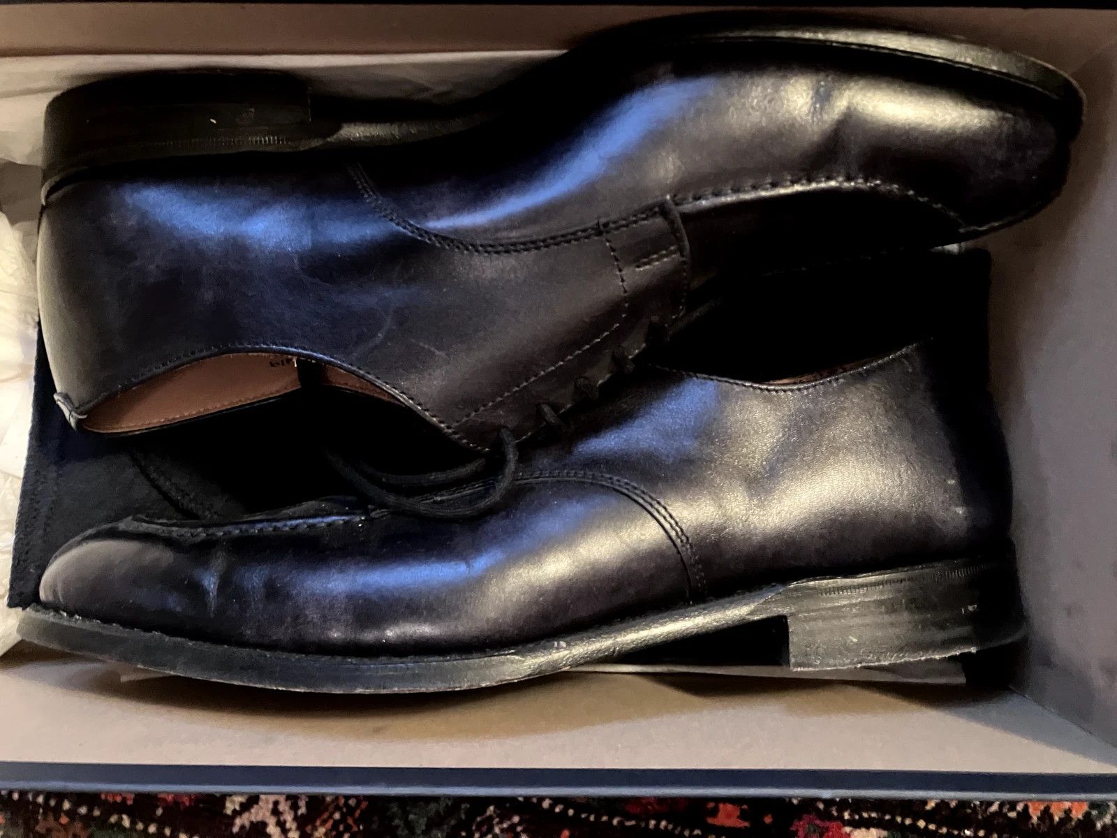 Tricker's Abingdon Museum Calf Split-toe Derby Size US 8.5 / EU 41-42 - 1 Thumbnail