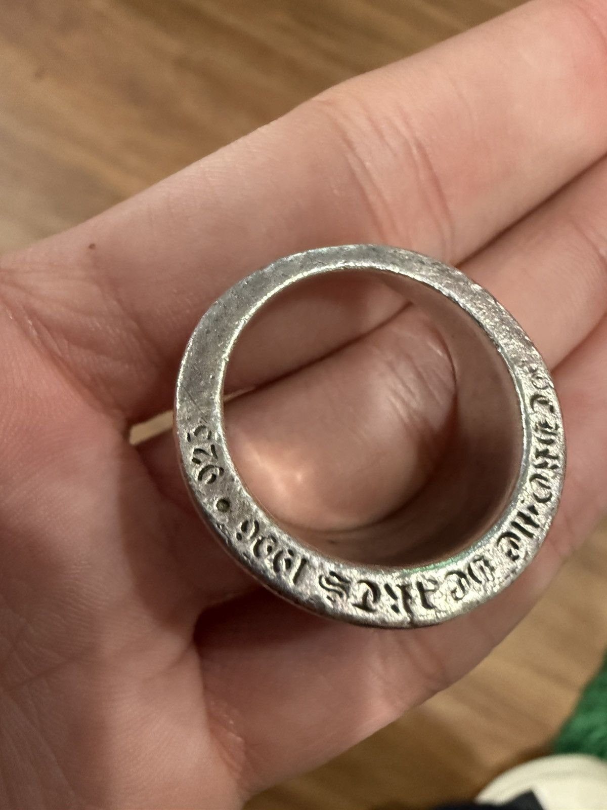 Chrome Hearts Chrome Hearts Wide Narrow BS Fleur Ring Size ONE SIZE - 6 Thumbnail