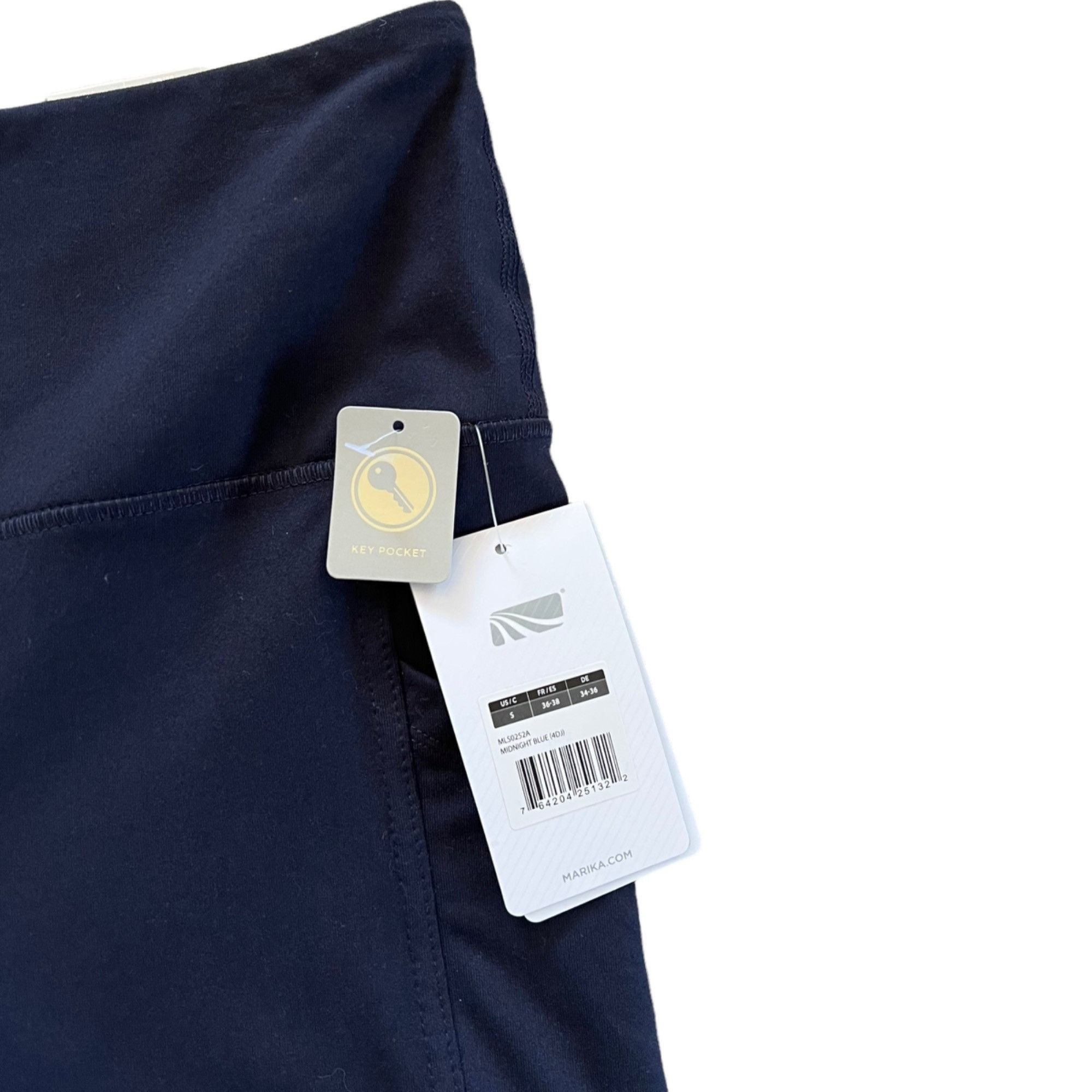 Other NWT Marika Tummy Control Midnight Blue Bermuda Athleticwear Size 27" / US 4 / IT 40 - 2 Thumbnail