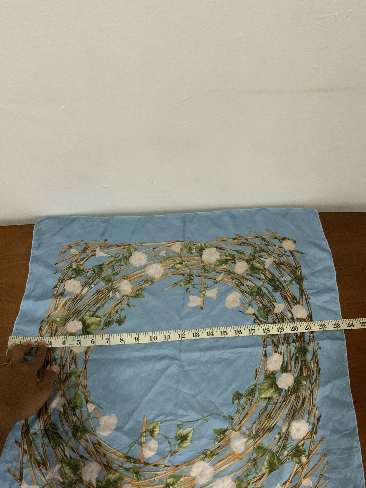 Designer Chatelaine Monogram designer handkerchief Size ONE SIZE - 10 Thumbnail