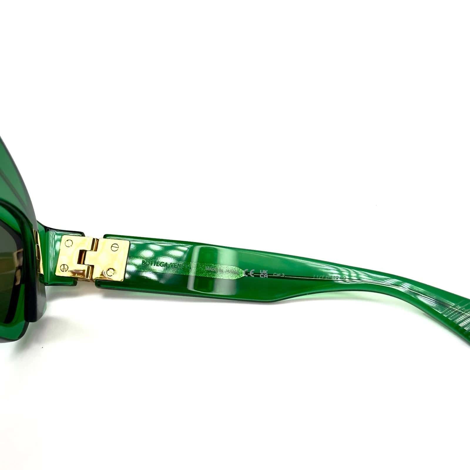 Bottega Veneta BOTTEGA VENETA HINGE BV1230S Transparent Sunglass 1230 002 Size ONE SIZE - 8 Thumbnail