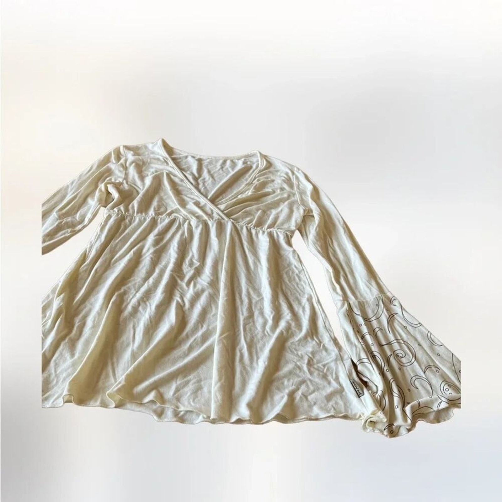 Prana Prana v-neck top with bell sleeves, Medium Size M / US 6-8 / IT 42-44 - 1 Thumbnail