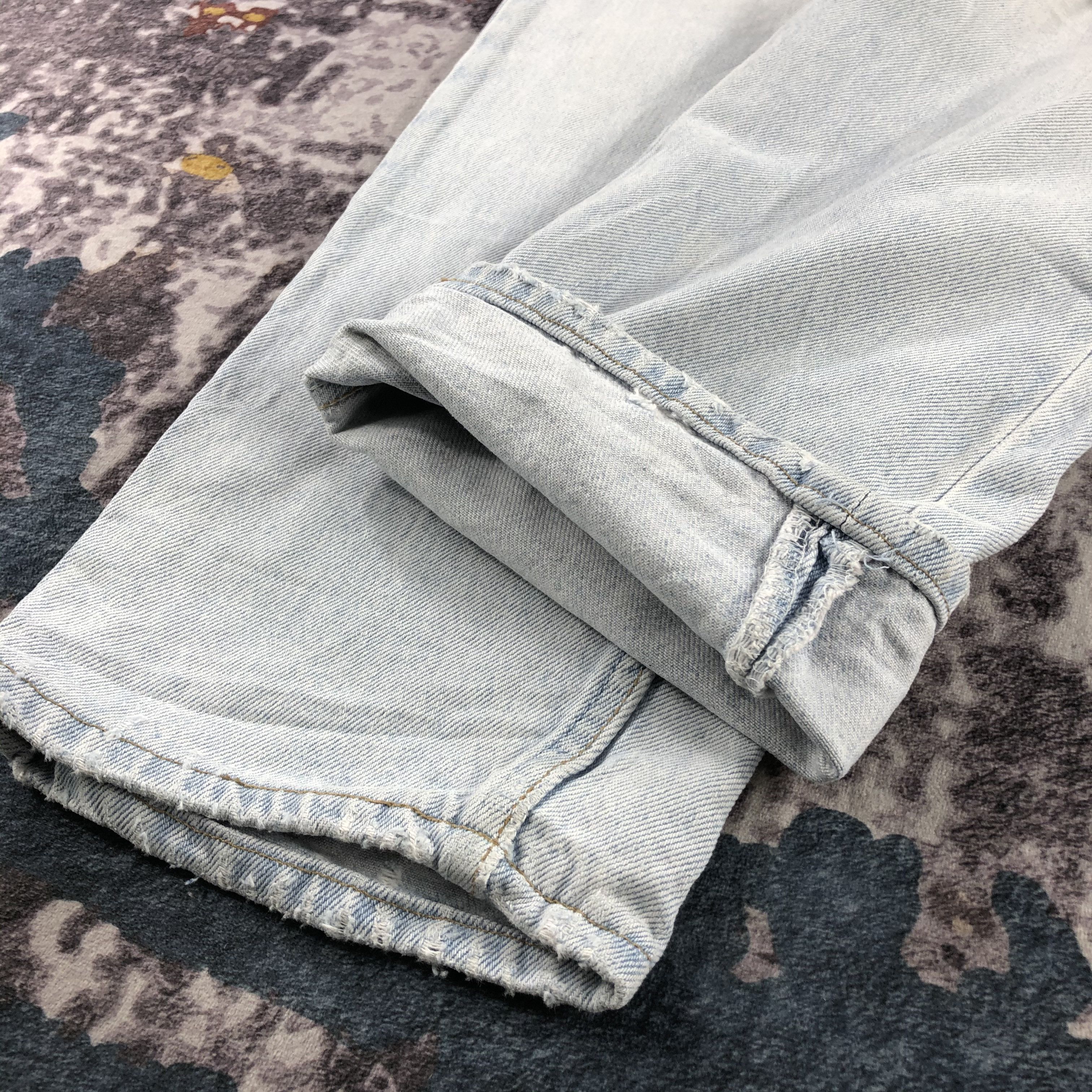 Levi's × Vintage 90s Vintage Light Wash Levis Jeans-JM2830 Size US 32 / EU 48 - 8 Thumbnail