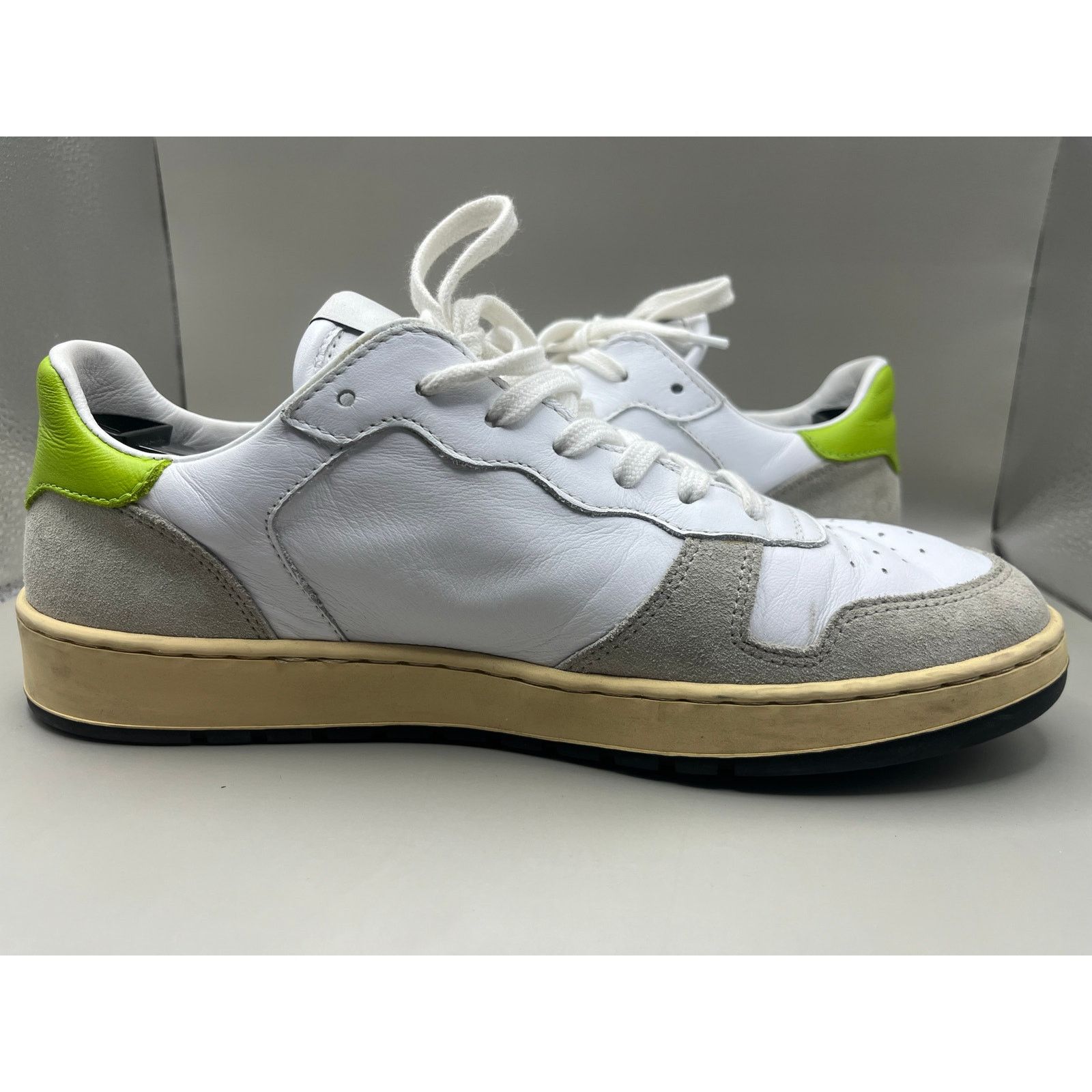 RE/DONE REDONE Sustainable Basketball Block Leather Suede Sneakers Size US 8.5 / IT 38.5 - 2 Thumbnail