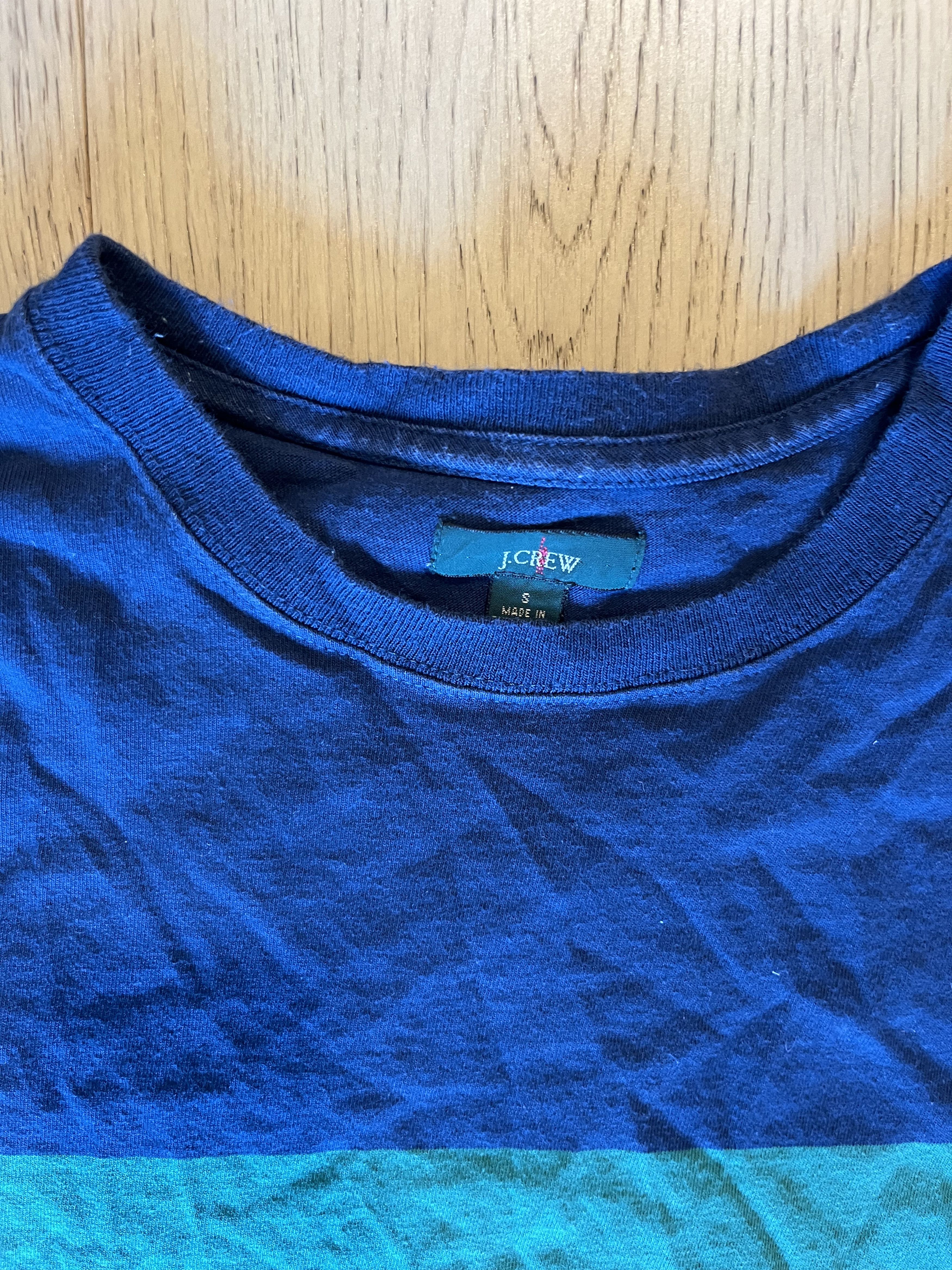 J.Crew J. Crew 1996 colourblock t-shirt Size US S / EU 44-46 / 1 - 3 Thumbnail