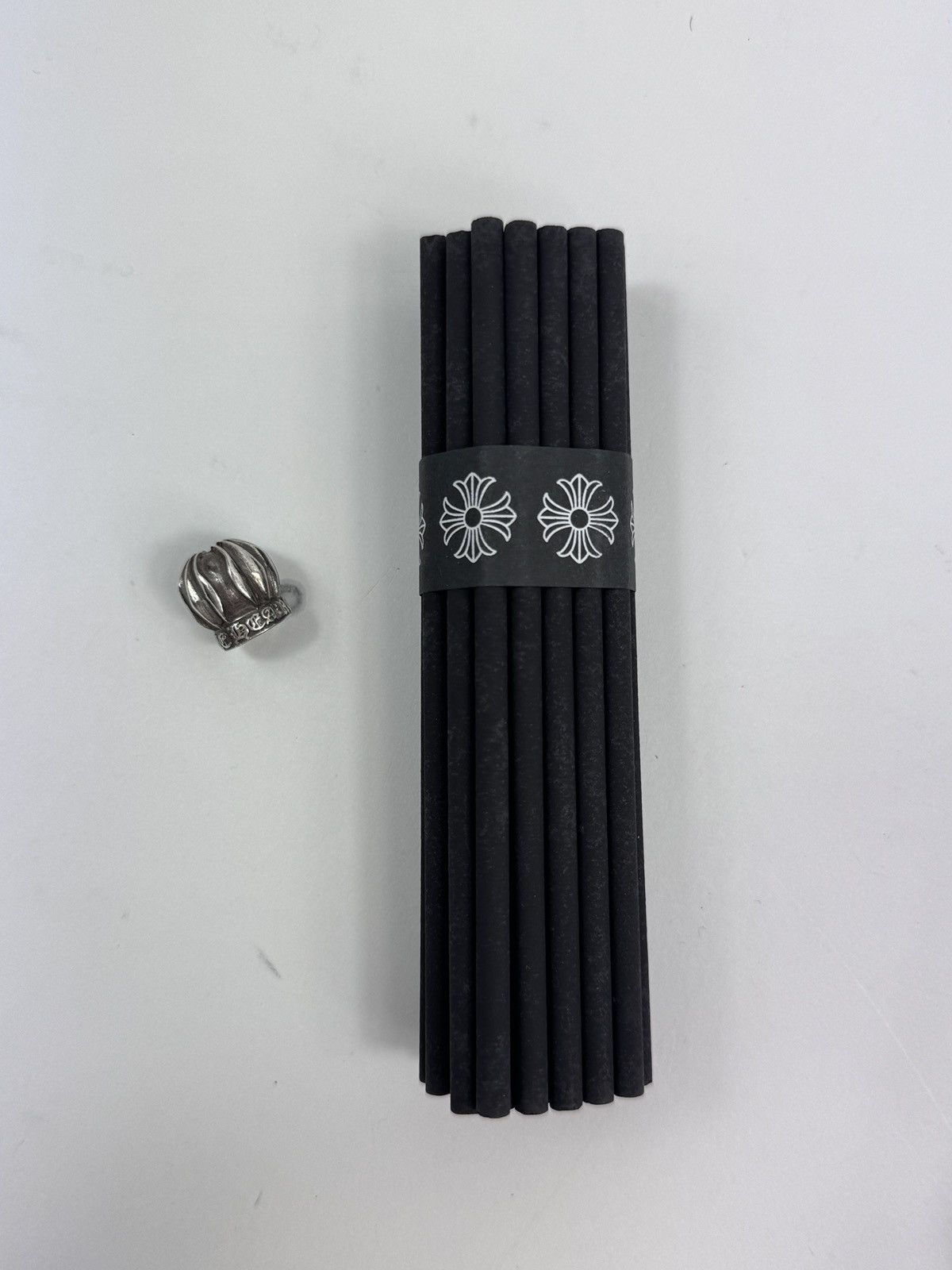 Chrome Hearts SILVER SCENT HOLDER + 31 STICKS Size ONE SIZE - 1 Thumbnail