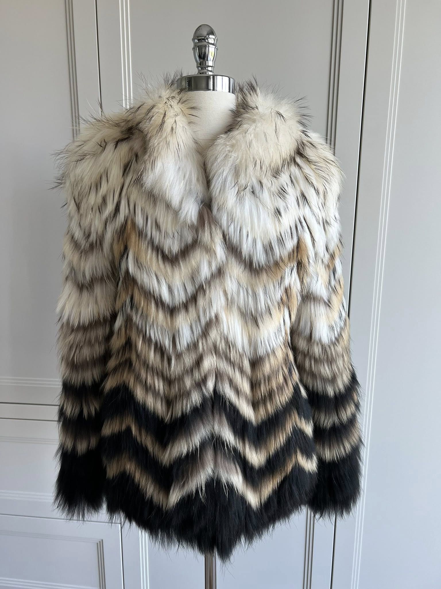 Theory Theory Cassius Tersk Racoon fur Size S / US 4 / IT 40 - 1 Thumbnail