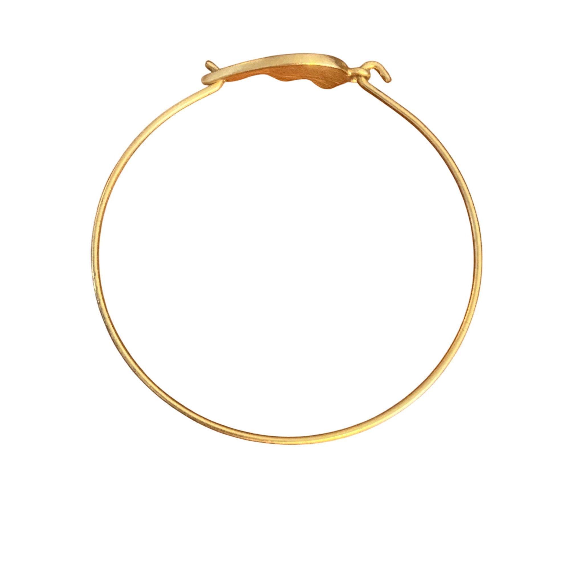Other Half Heart Shaped Best Friends Gold Tone Bracelet Bangle Hoo Size ONE SIZE - 3 Thumbnail