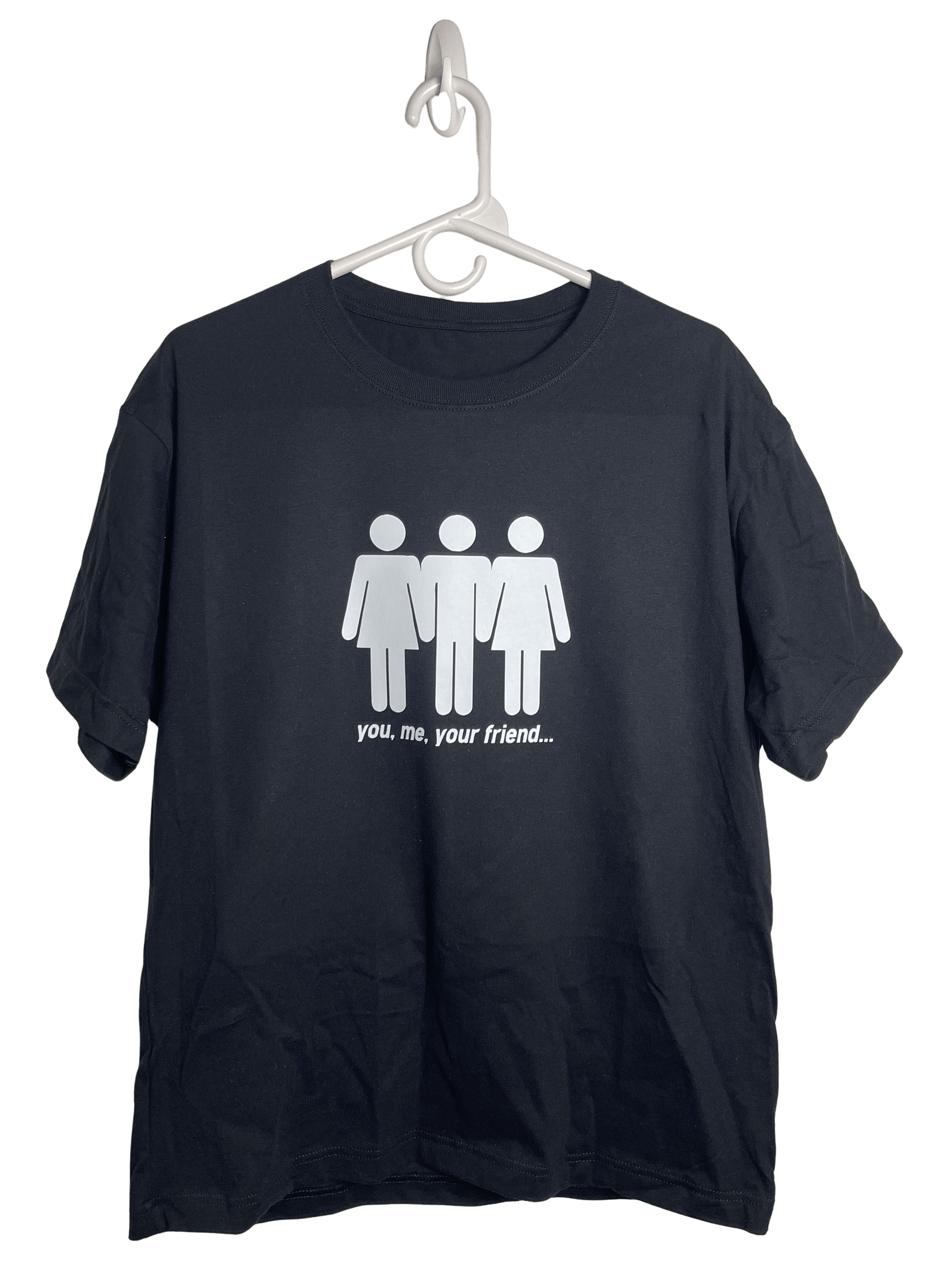 Vintage You, Me, Your Friend T-shirt vintage style remake Size US L / EU 52-54 / 3 - 2 Thumbnail