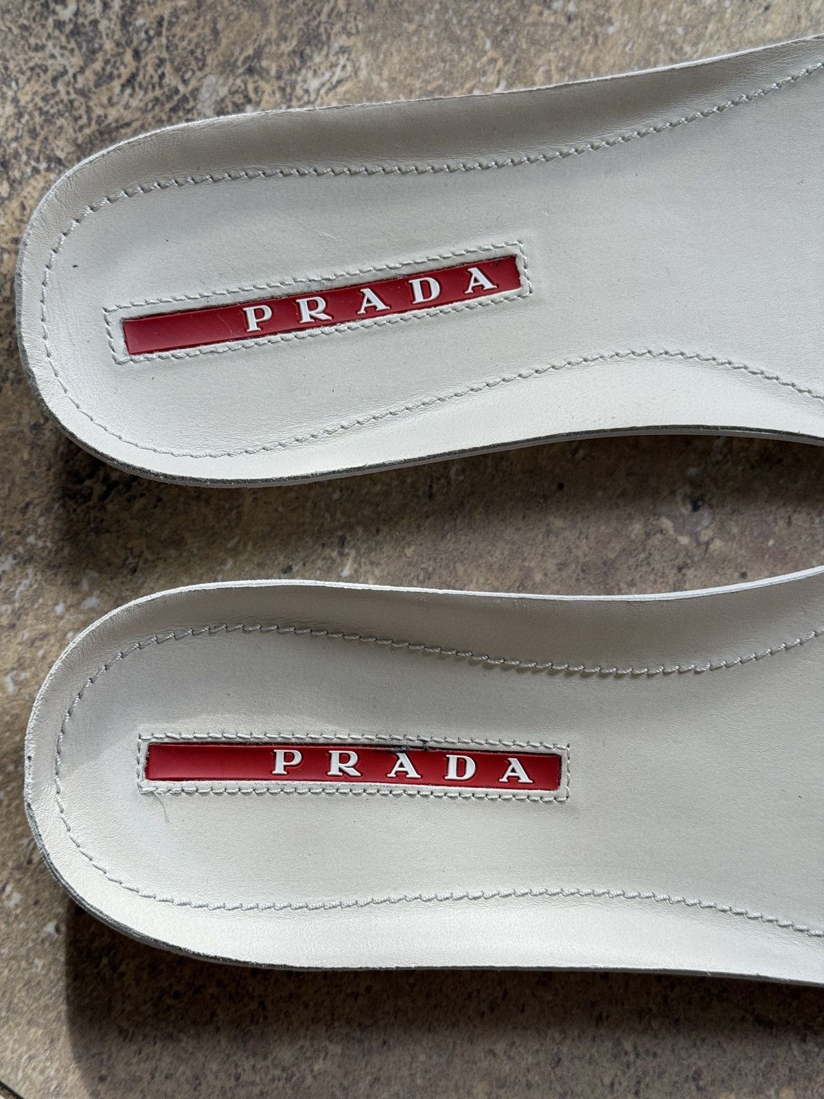 Prada Prada Linea Rossa loafers espadrilles slip-on suede navy Size US 9 / EU 42 - 8 Thumbnail
