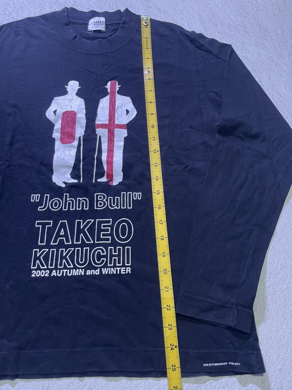 Japanese Brand Y2K TAKEO KIKUCHI long sleeve tshirt Size US M / EU 48-50 / 2 - 9 Thumbnail