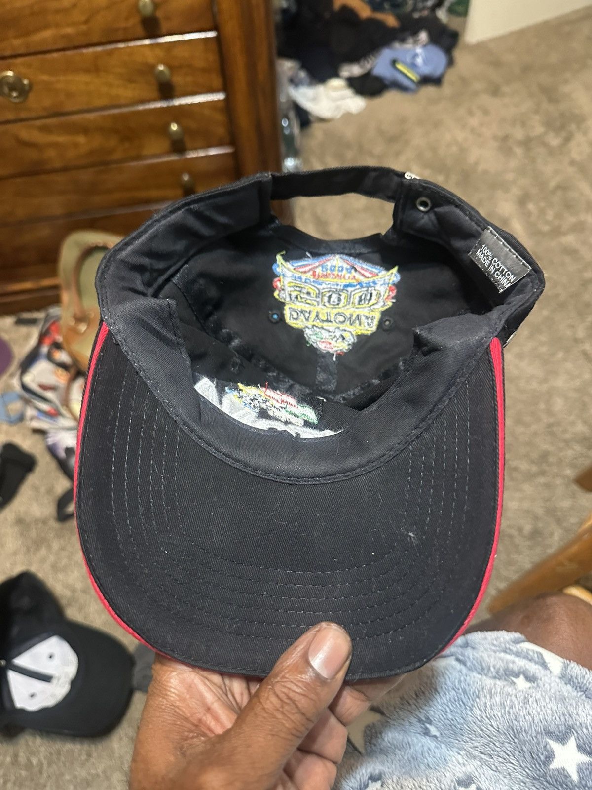 NASCAR Vintage Daytona International Speedway Cap NASCAR hat 90s Size ONE SIZE - 7 Thumbnail