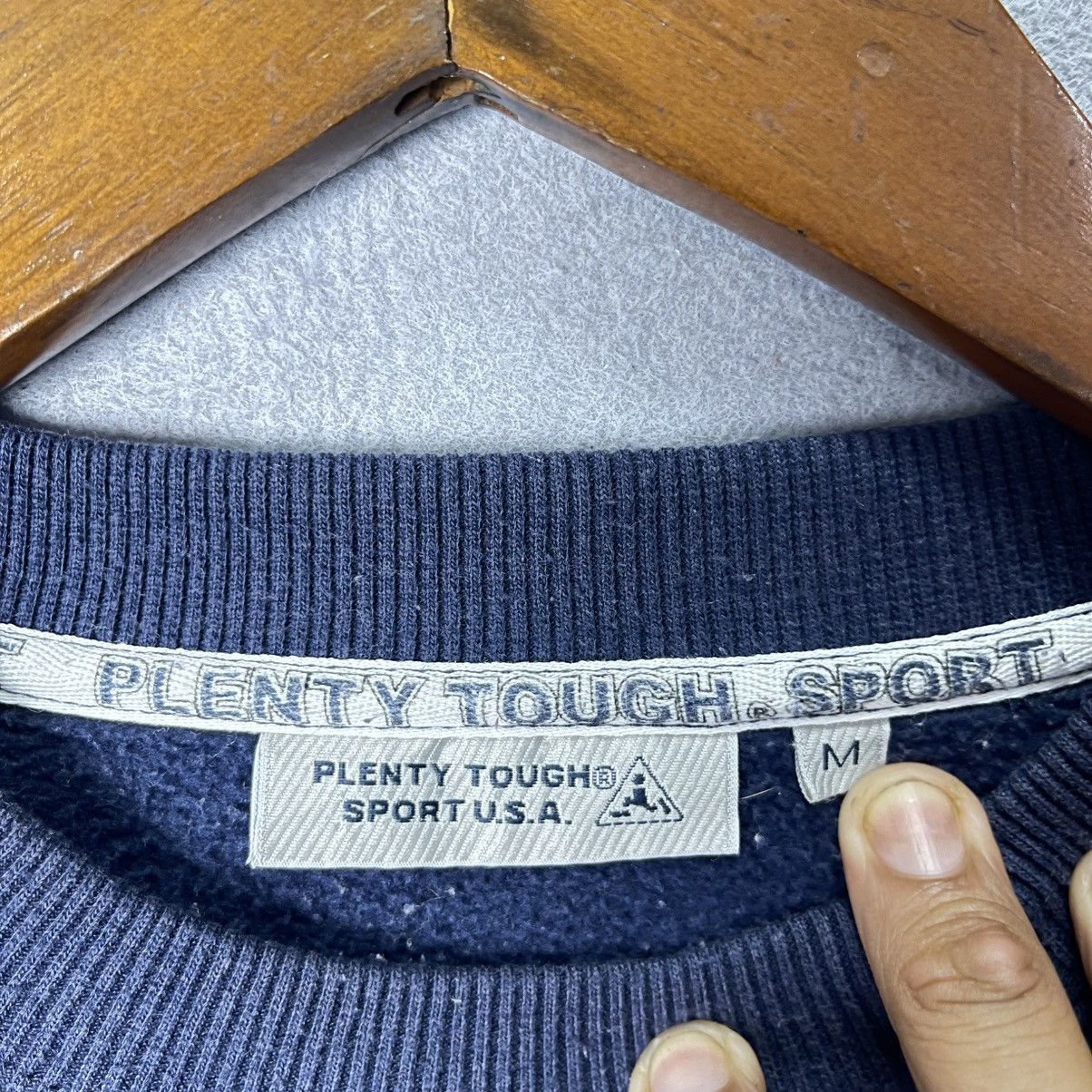 Vintage Vintage Plenty Tough Sport USA Script Logo Sweatshirt Size US M / EU 48-50 / 2 - 8 Thumbnail