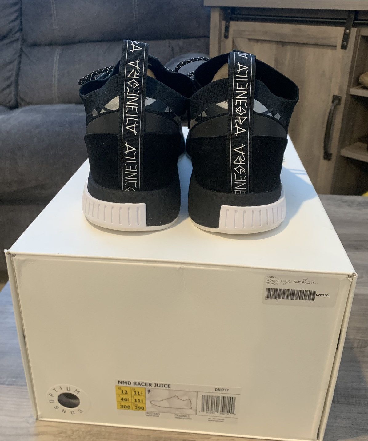 Adidas Adidas Consortium X Juice NMD Racer VNDS OG Box 🔥 Size US 12 / EU 45 - 2 Thumbnail