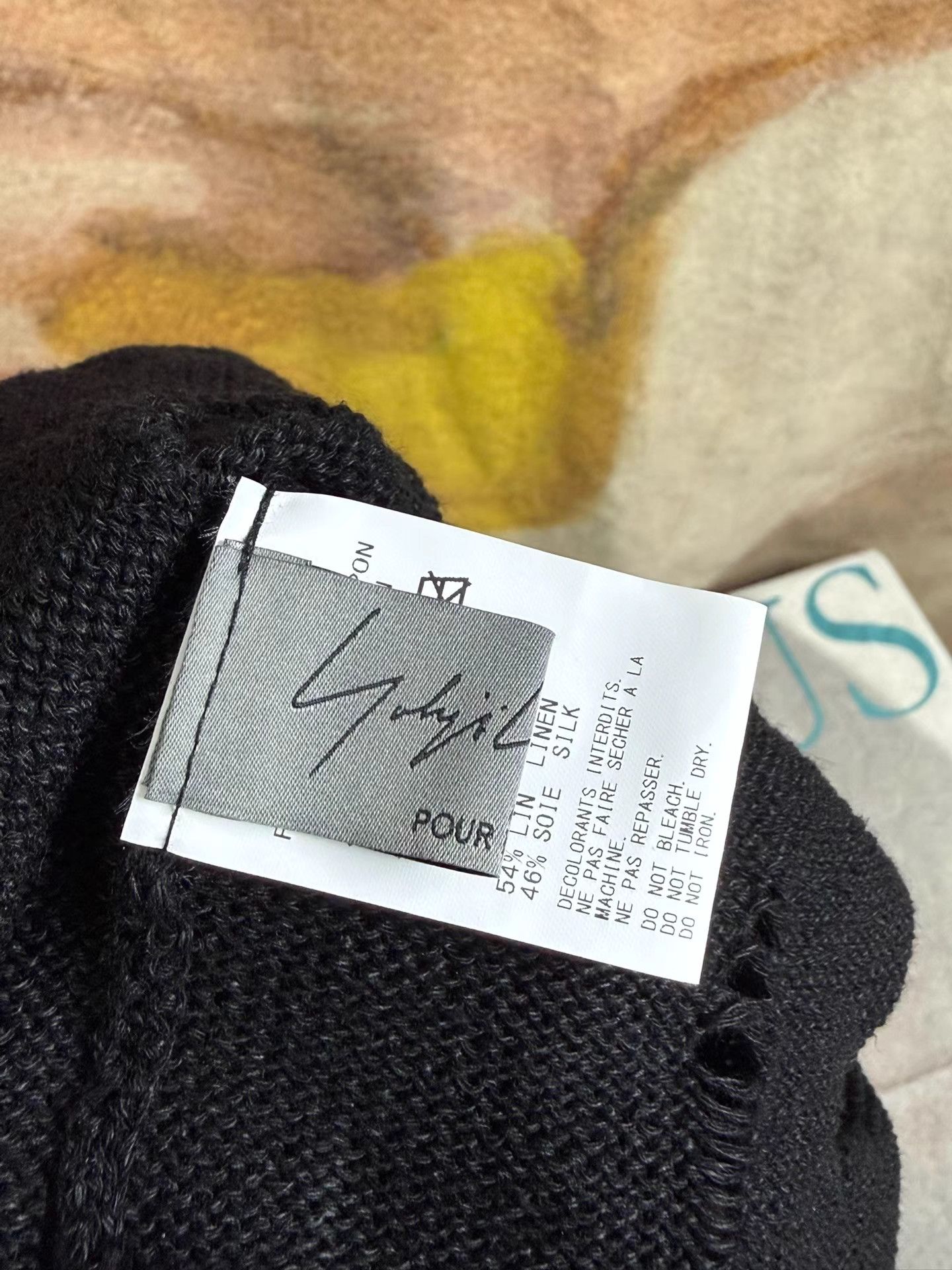 Yohji Yamamoto Yohji Yamamoto POUR HOMME Distressed Beanie K20 Size ONE SIZE - 6 Thumbnail