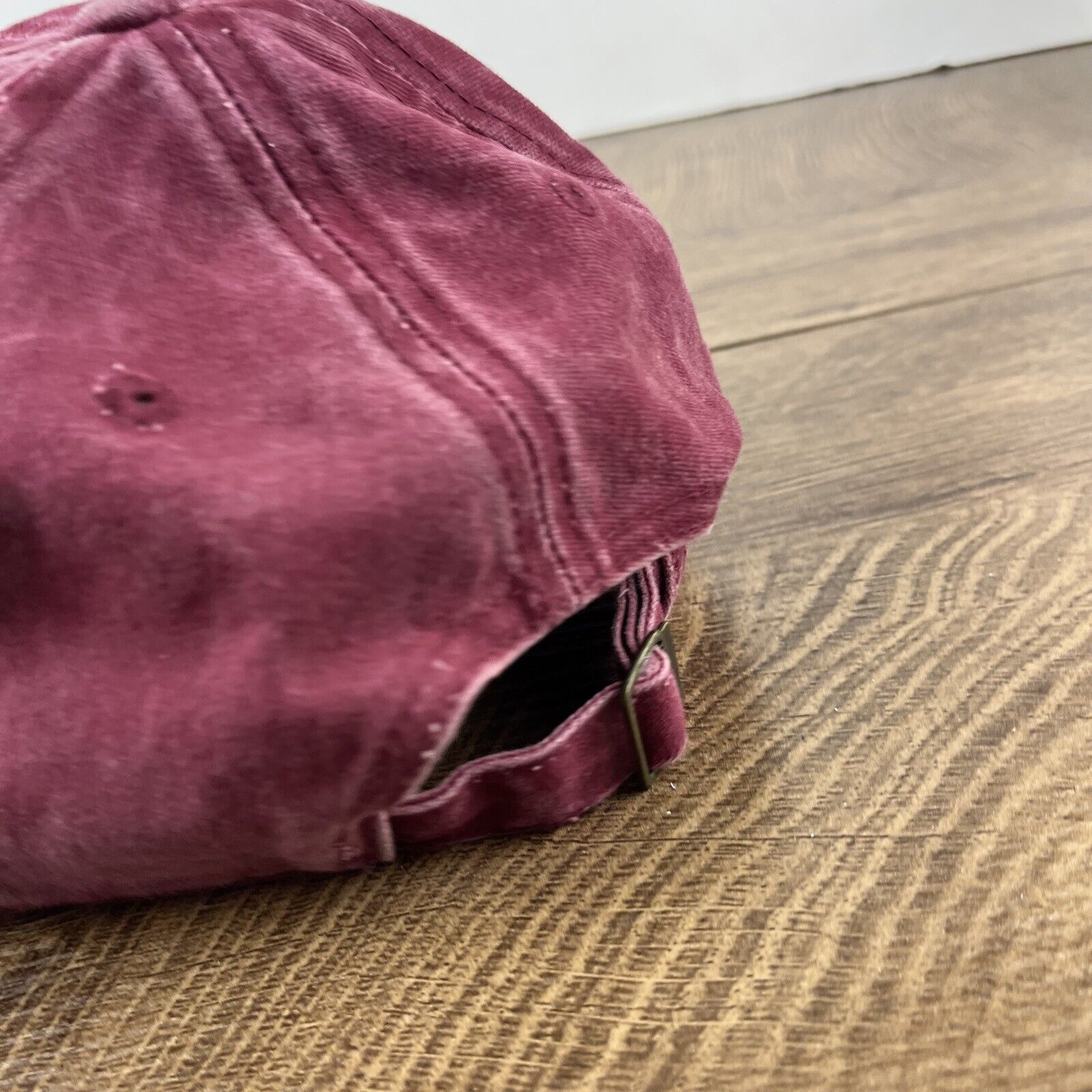 Other Maroon Baseball Hat Red Hat Adjustable Adult Size Hat Red Ca Size ONE SIZE - 8 Thumbnail